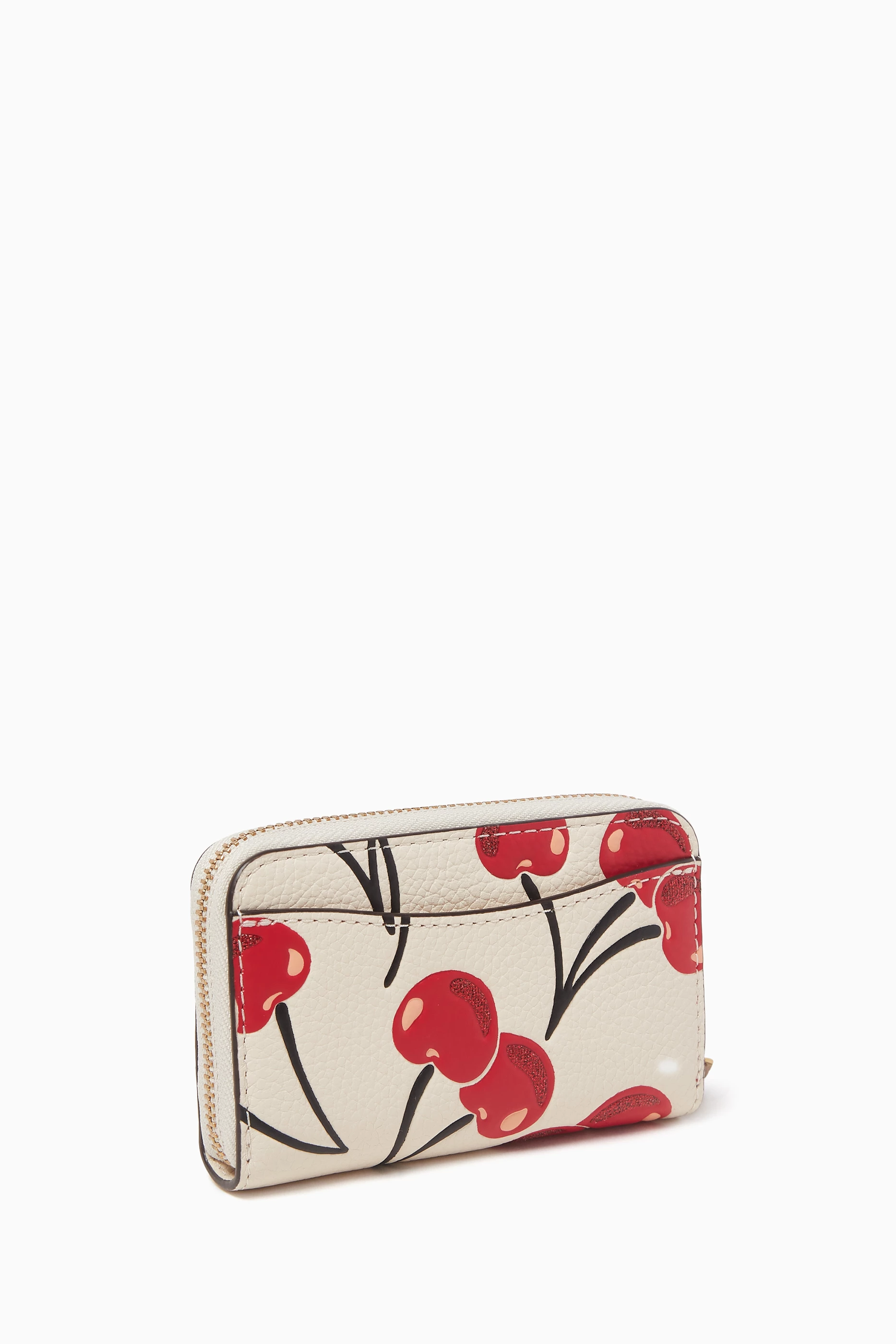 Ysl cherry card holder on sale