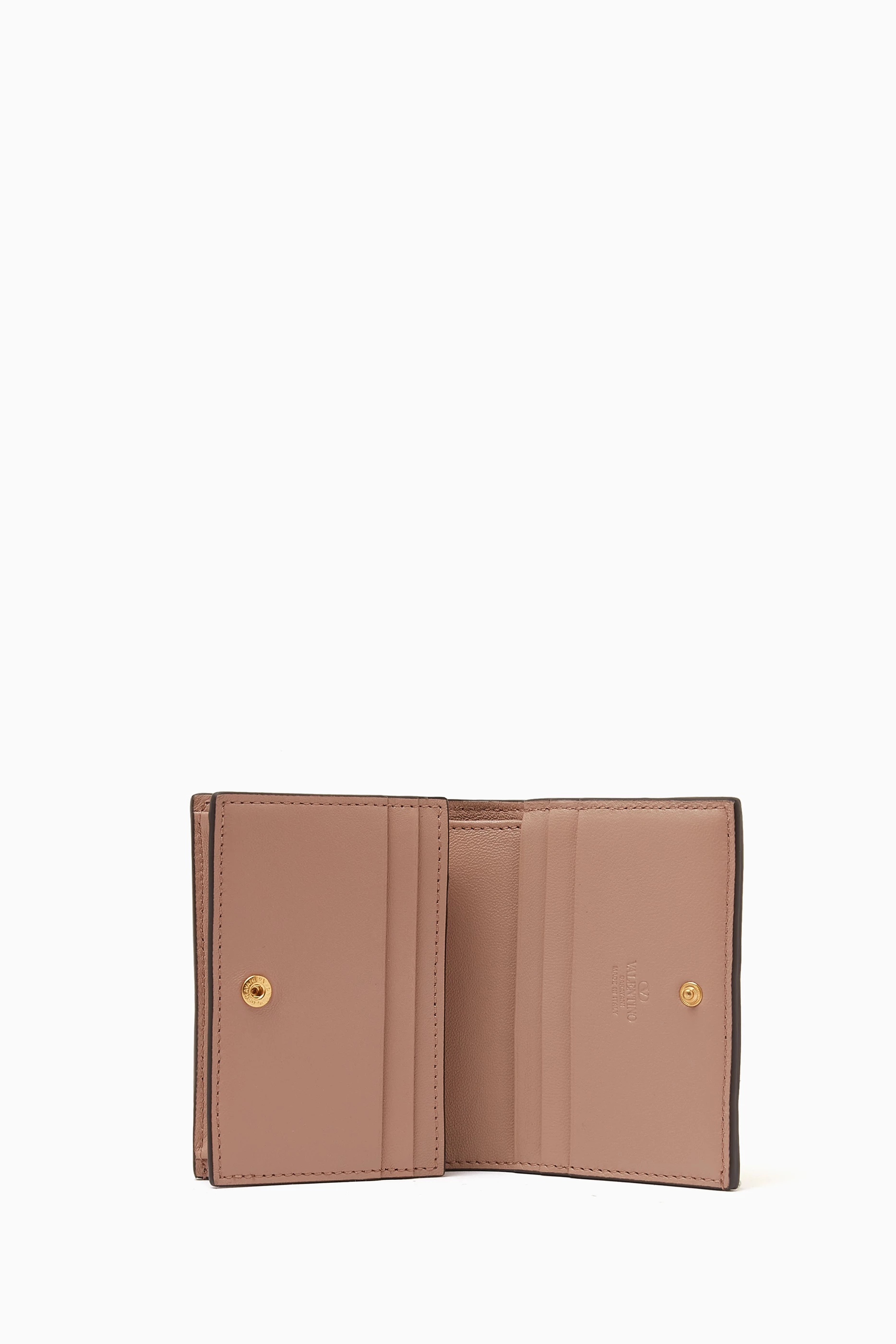 Buy Valentino Garavani Metallic VLOGO Signature Wallet in