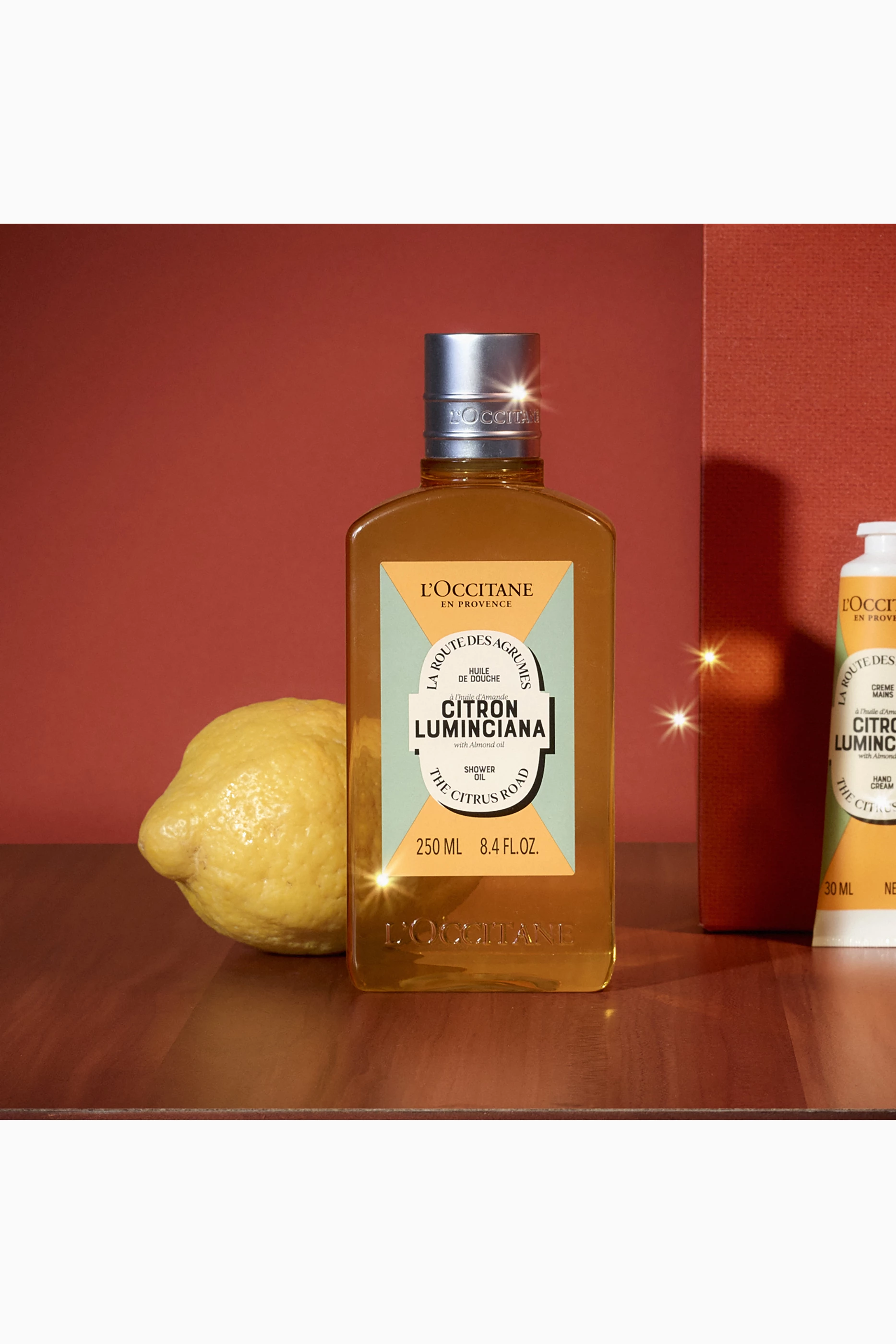 Buy L'Occitane Citron Luminciana Almond Bath Oil, 250ml For UNISEX