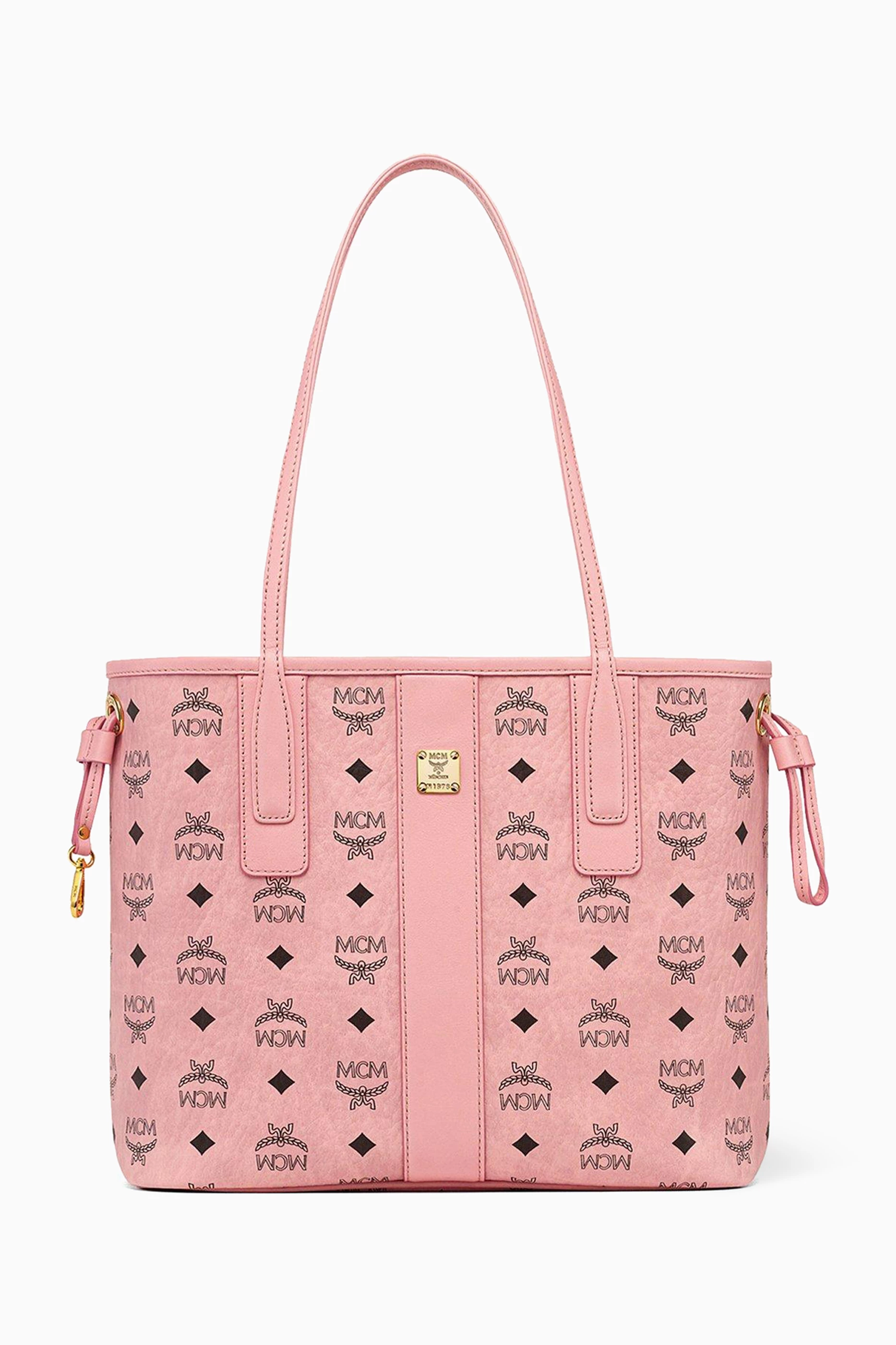 Handtasche Mcm Kosmetiktasche Rosa Mcm Purse Mcm Shopper Rosa MCM