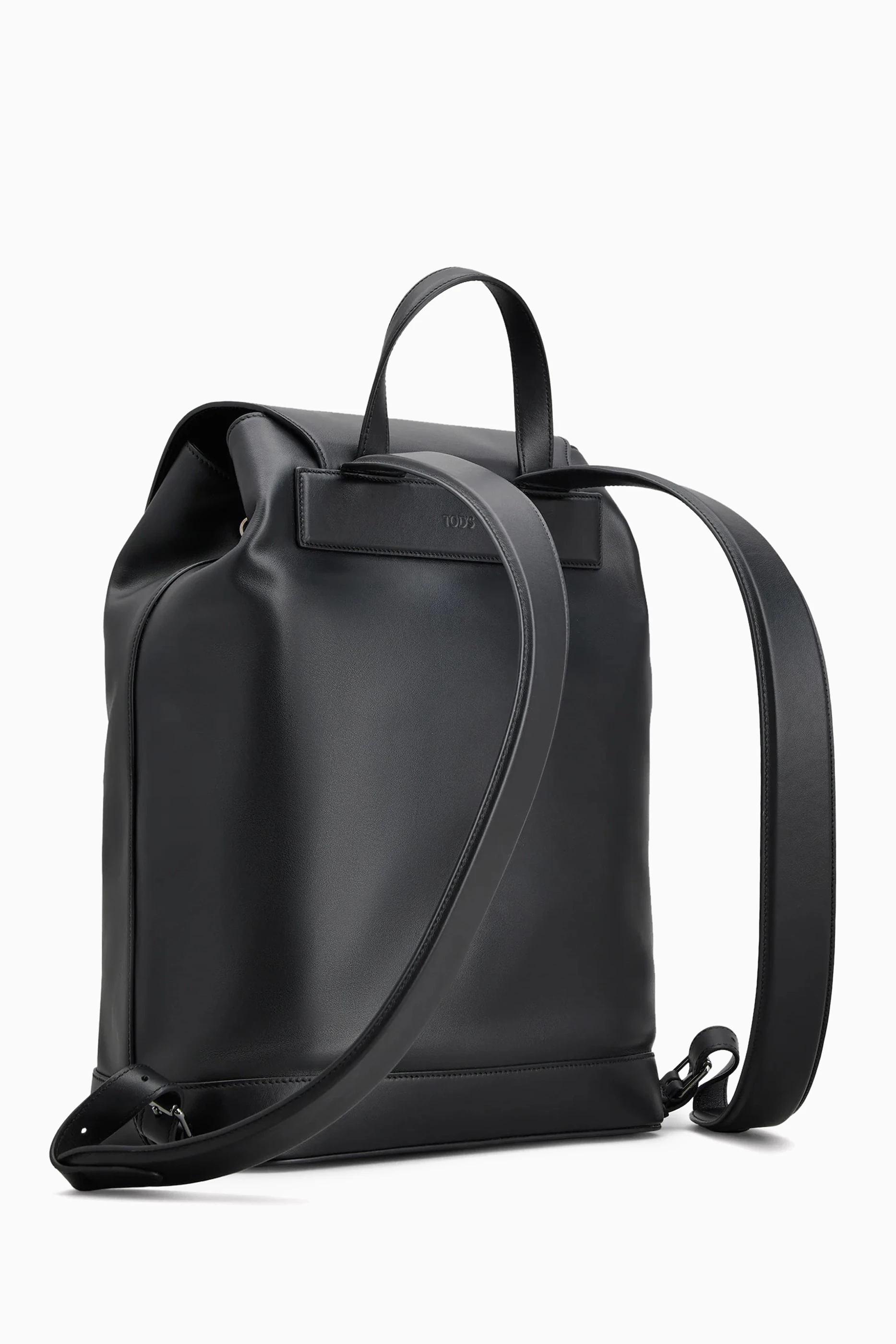 訳アリ✨TOD'S NYLON LEATHER BACKPACK BLACK