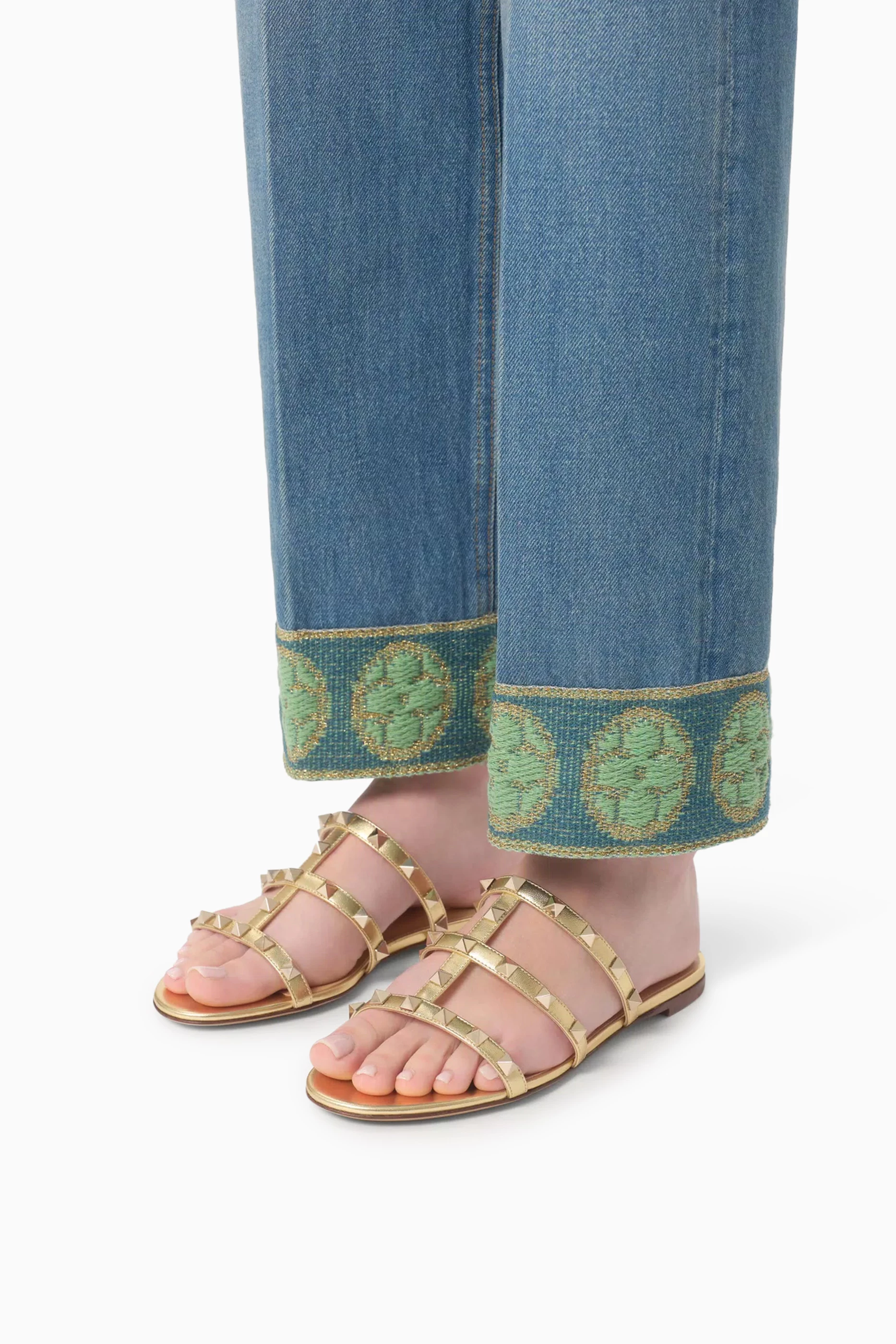 Rockstud Sandals Valentino Rockstud Slides Womens Buy Valentino