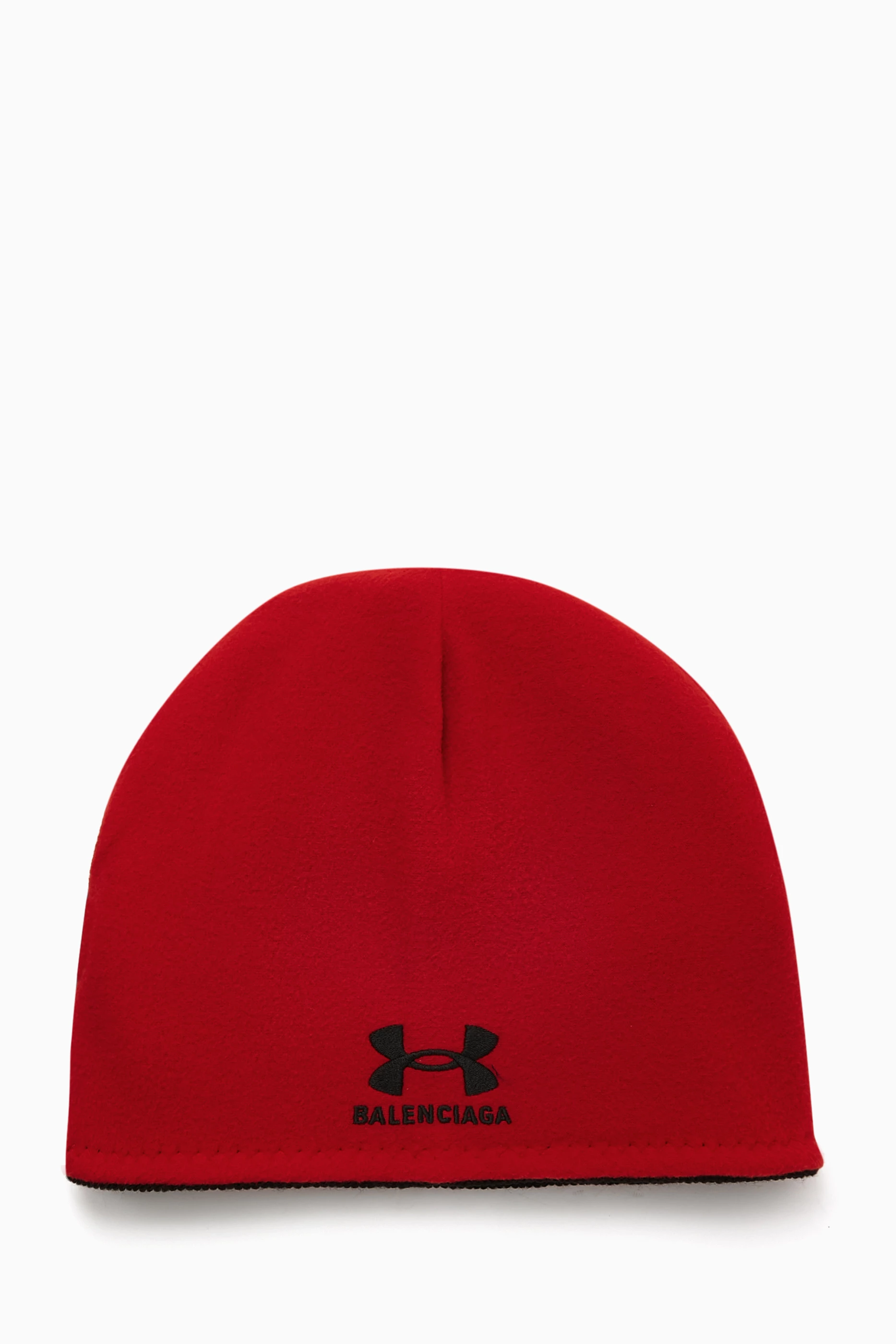 COPY - Authentic Balenciaga Unisex Wool Beanie Red Balenciaga Beanie | Grailed main image 3