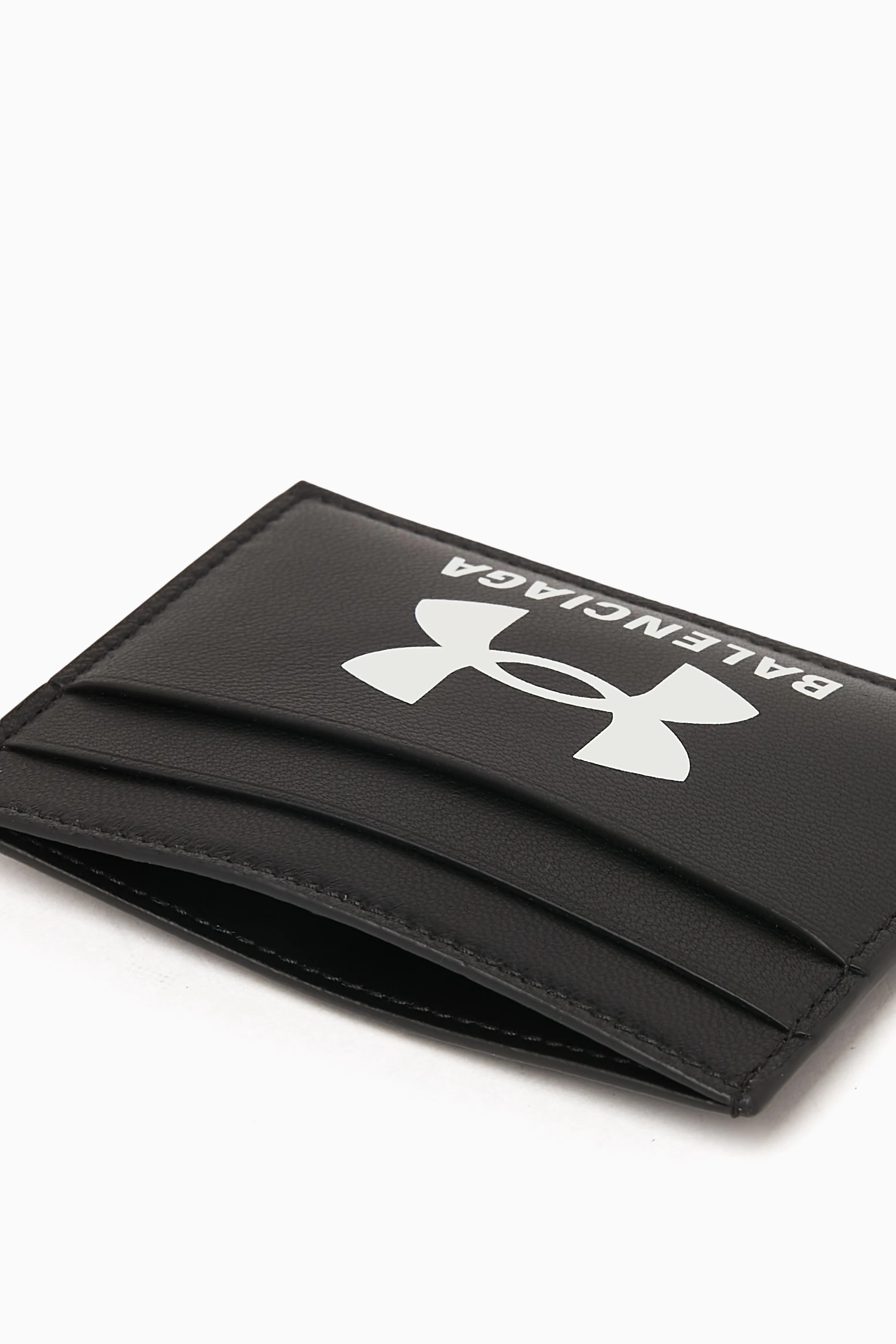 Buy Balenciaga Black x Under Armour Card Holder in Smooth Lambskin For Men Online Ounass Saudi