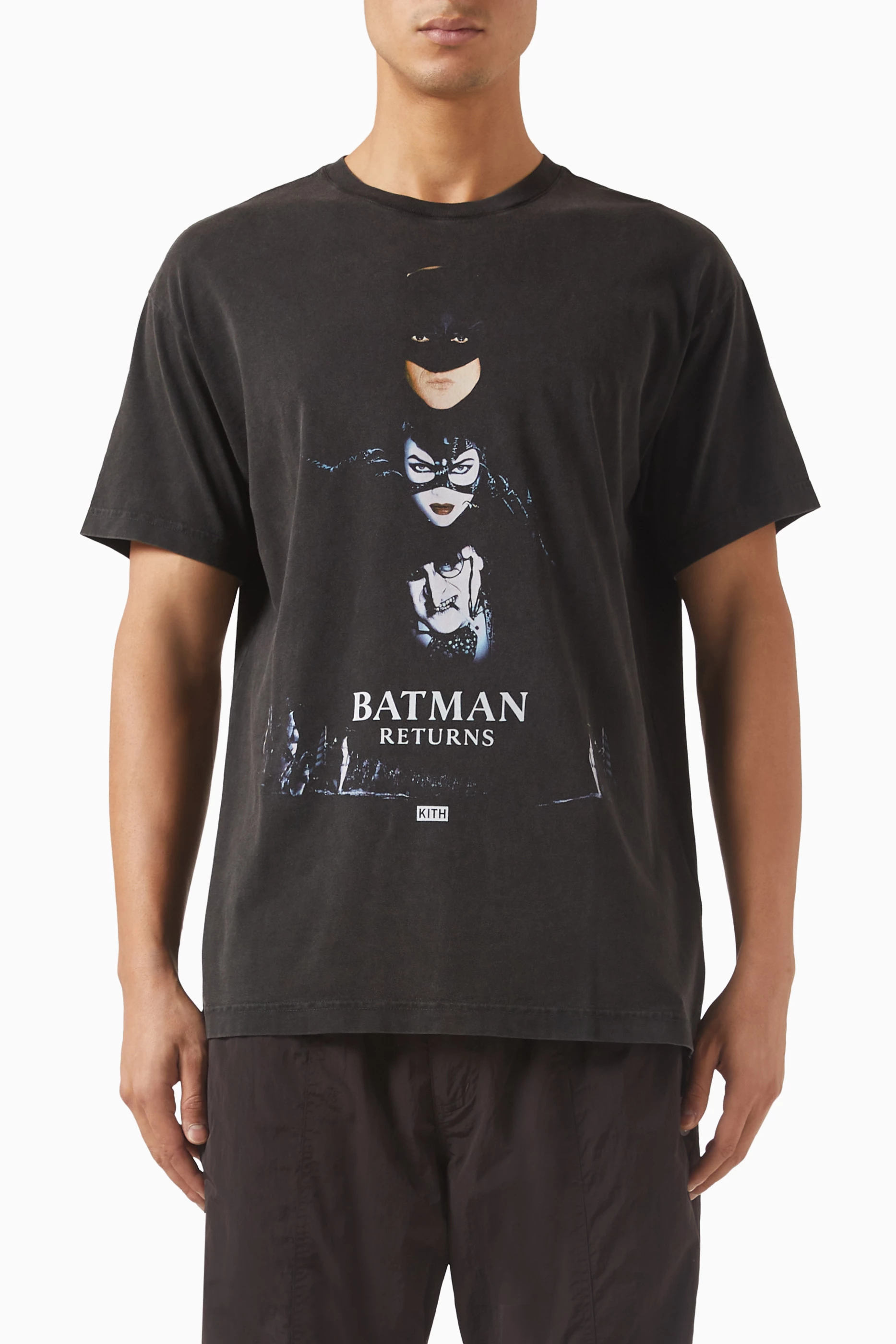 Batman | Kith Shattered Vintage Tee - White – Kith Canada