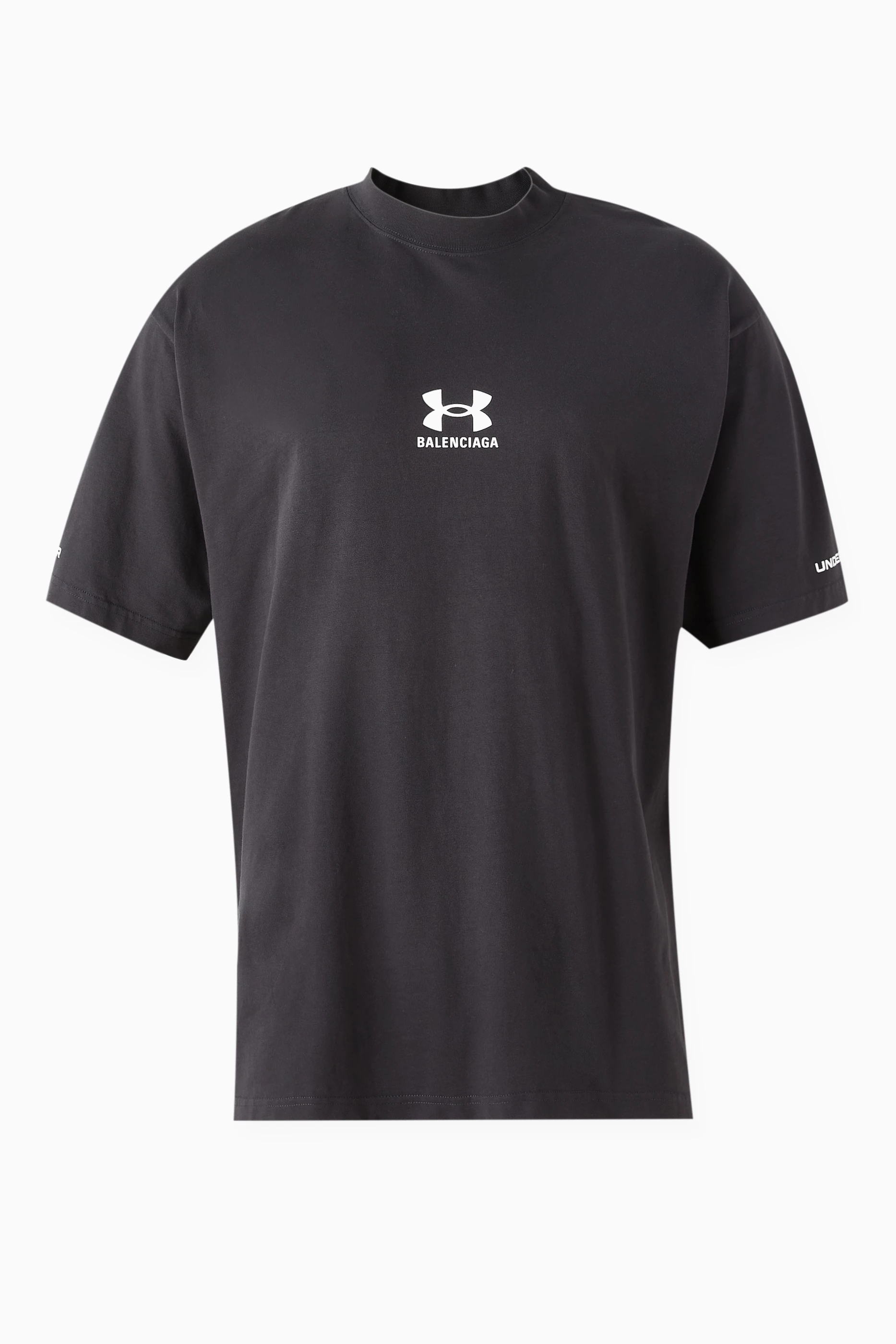 New Balenciaga Back T-shirt Medium Fit in Black | Balenciaga US