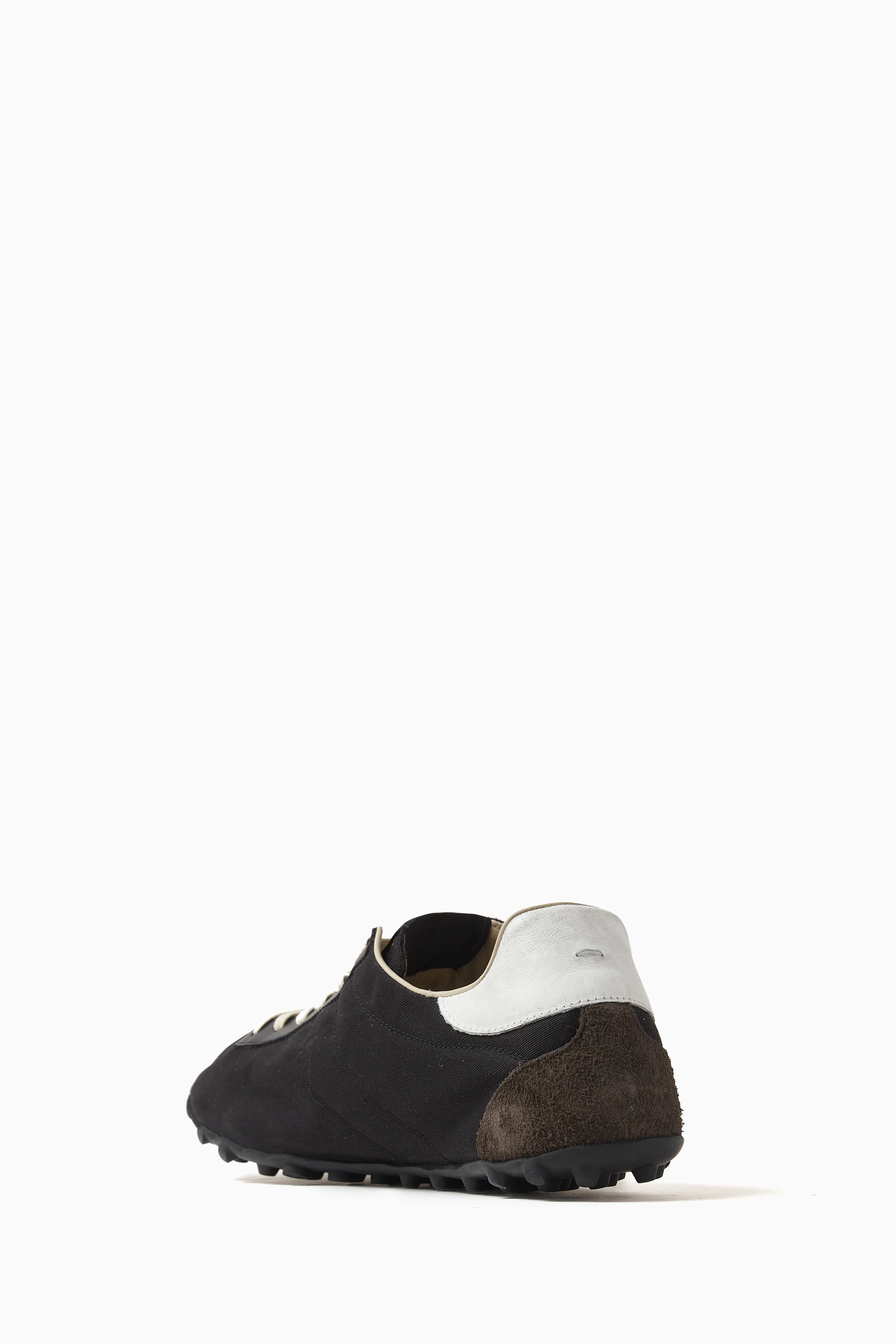 【関税＆送料込み】Maison Margiela Sprinters Drill Cotton W Buy Maison Margiela Black Sprinter Sneakers in Cotton-drill