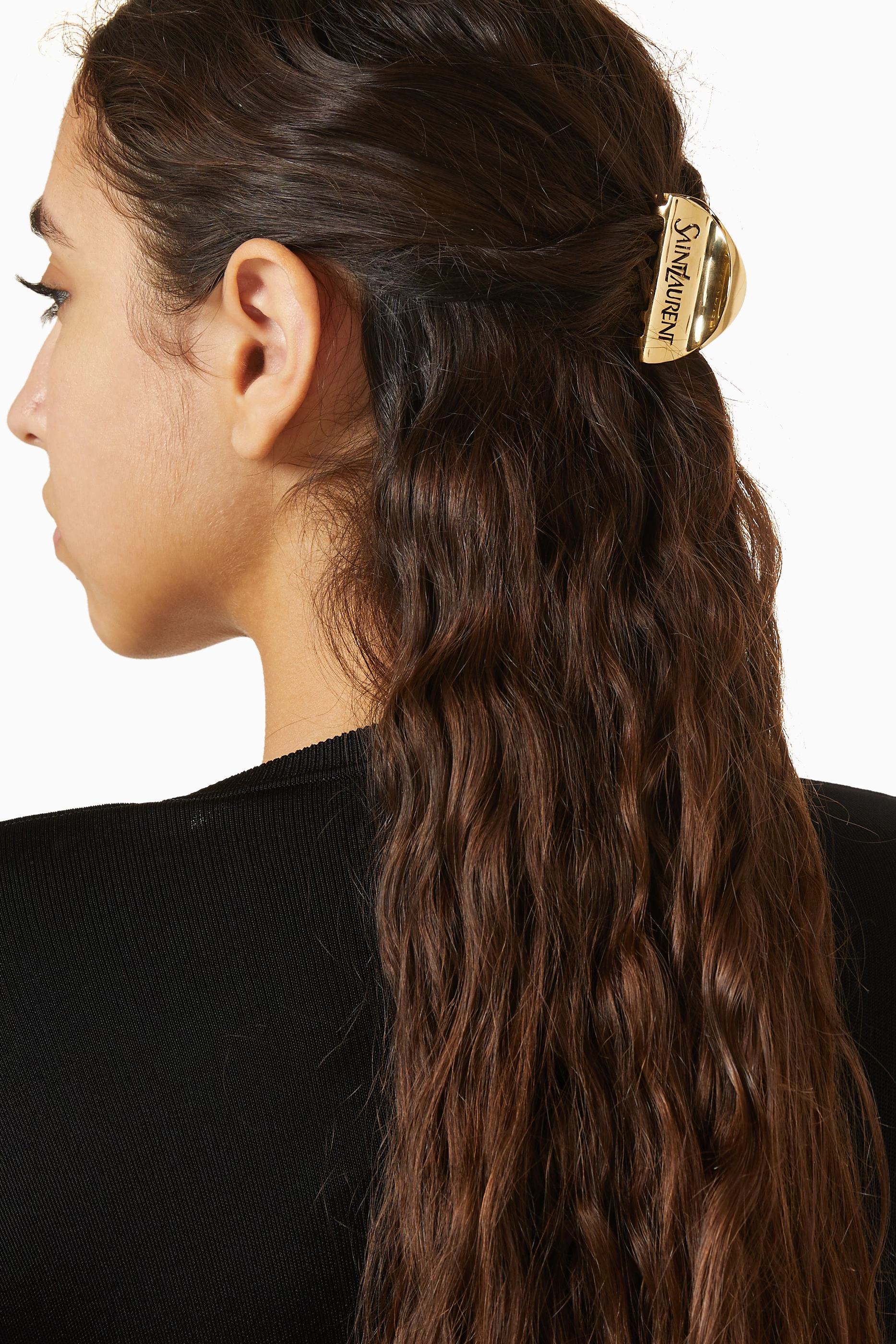 【関税＆送料込み】Saint Laurent Claw Clip Saint Laurent Claw Clip in Metal | Saks Fifth Avenue