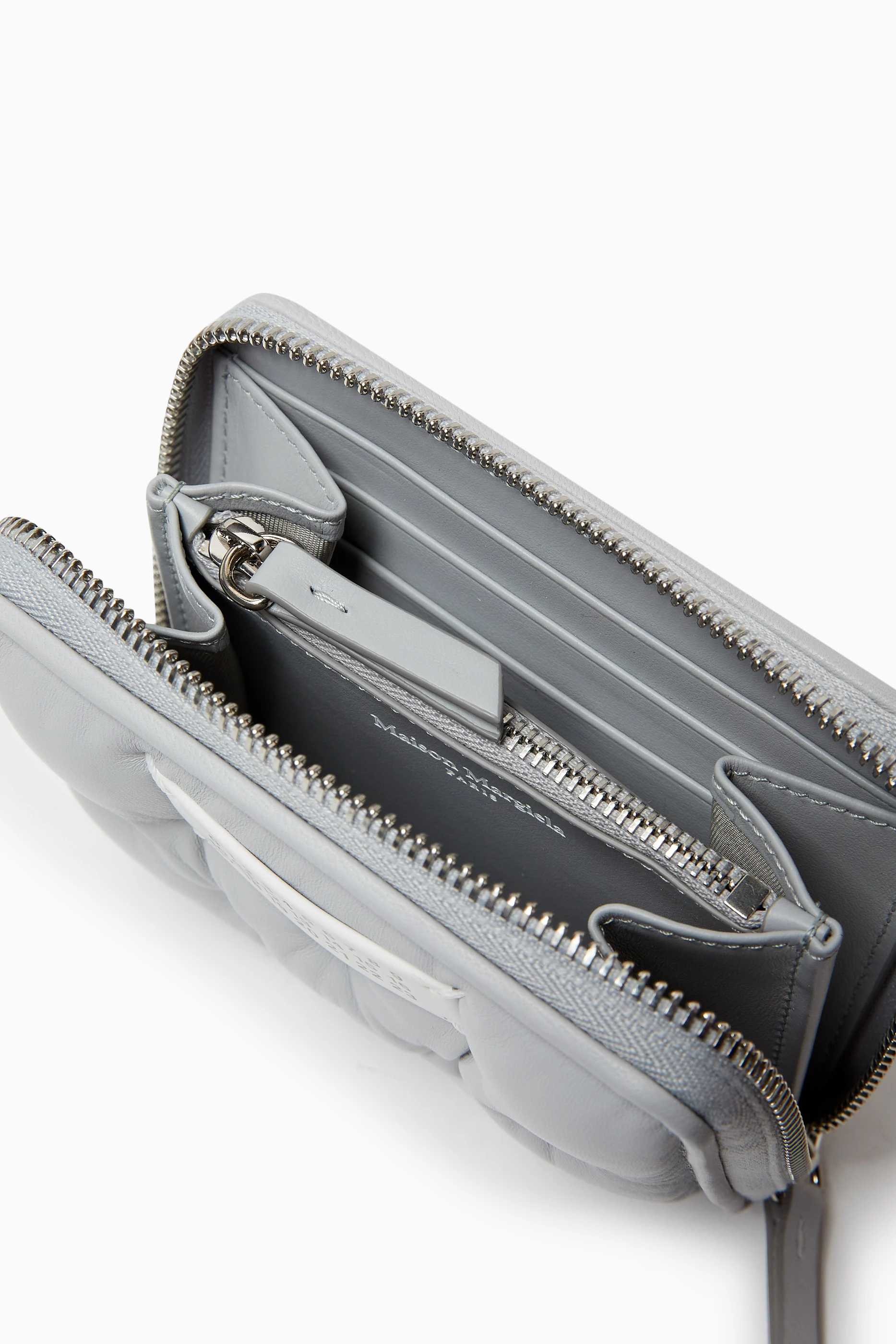 Buy Maison Margiela Blue Glam Slam Embroidered Wallet in