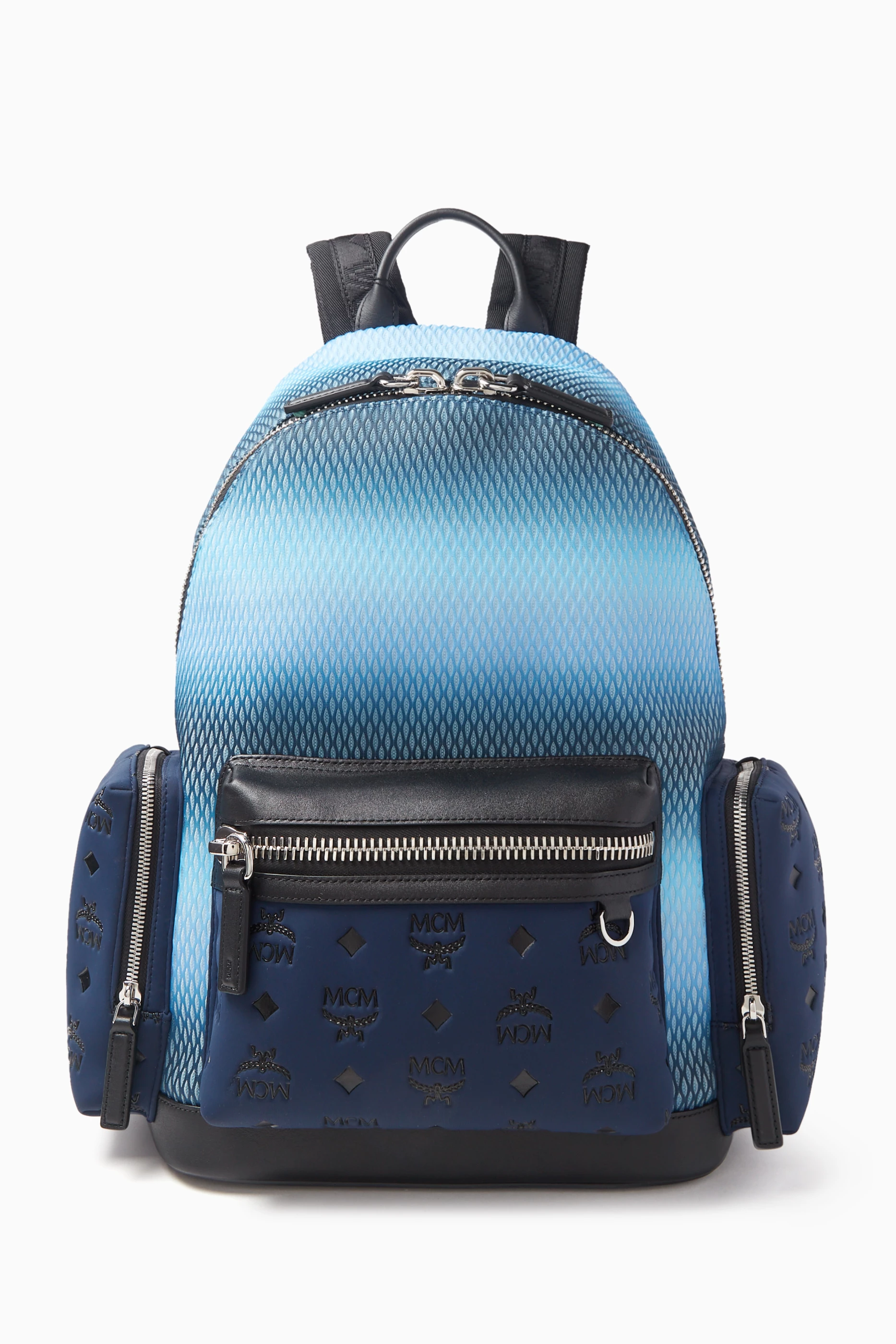 mcm stark backpack men Stark Backpack Mcm Triple Bag Buy MCM Blue Medium Stark Backpack