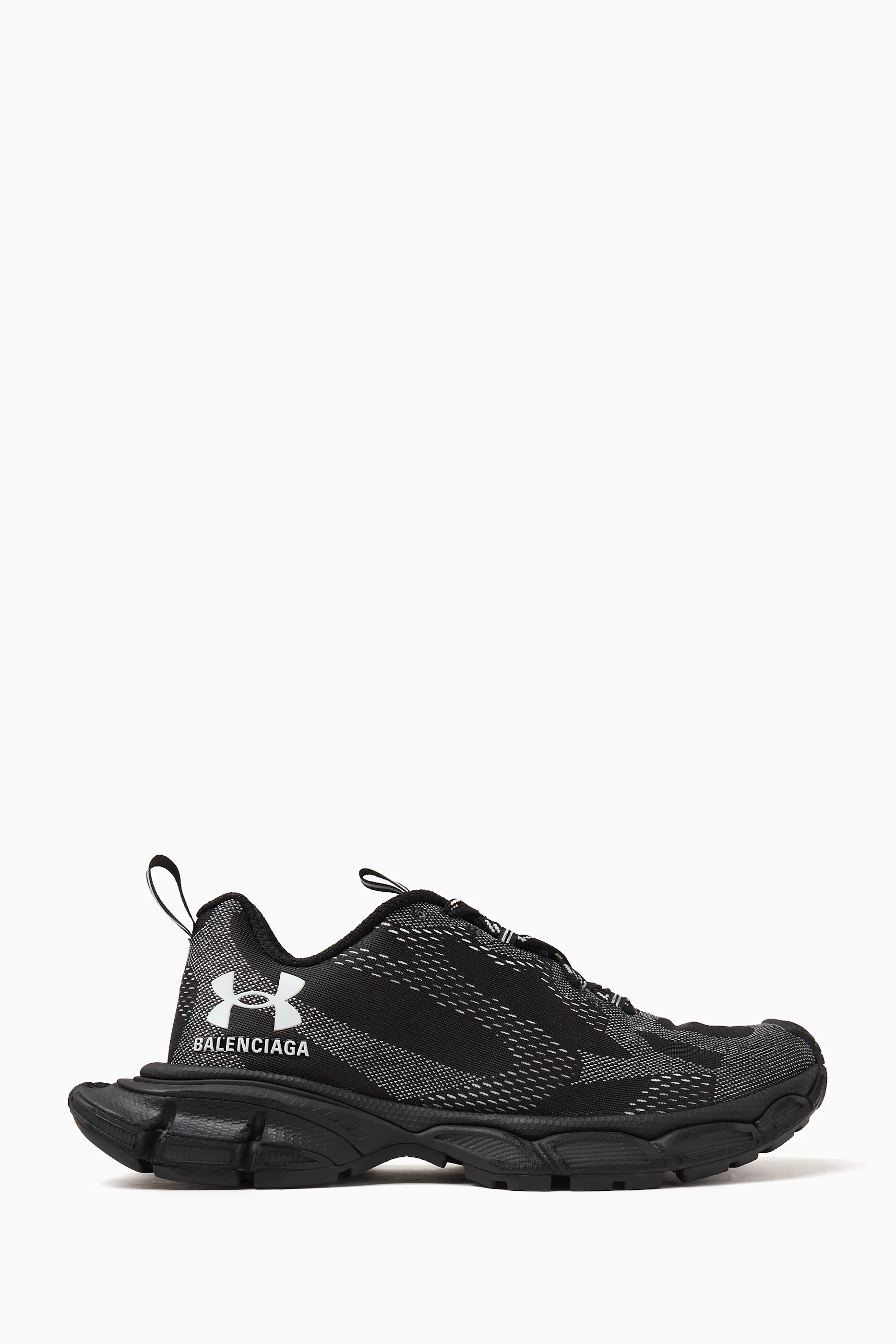 Buy Balenciaga Black x Under Armour 3XL Sneakers in