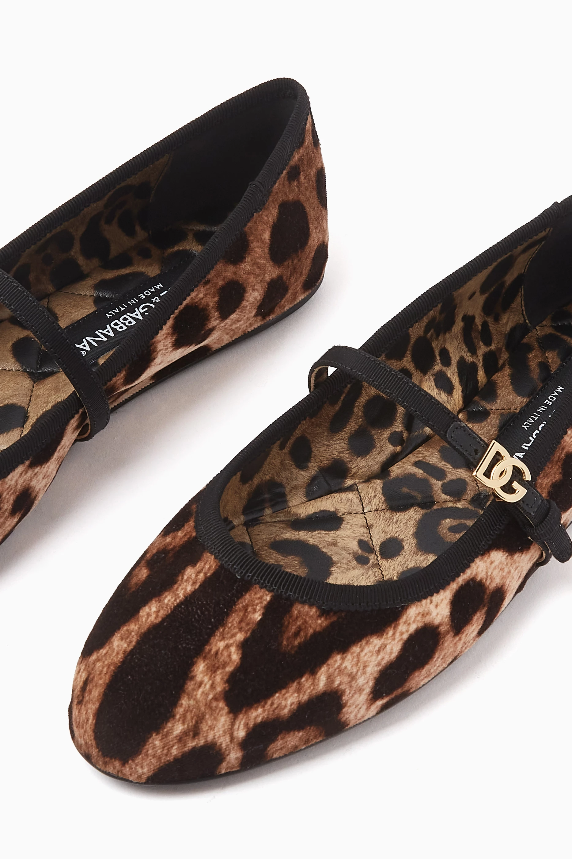 【関税込み】dolce & gabbana VALLY' BALLET FLATS Vally satin ballet flats in metallic - Dolce Gabbana | Mytheresa