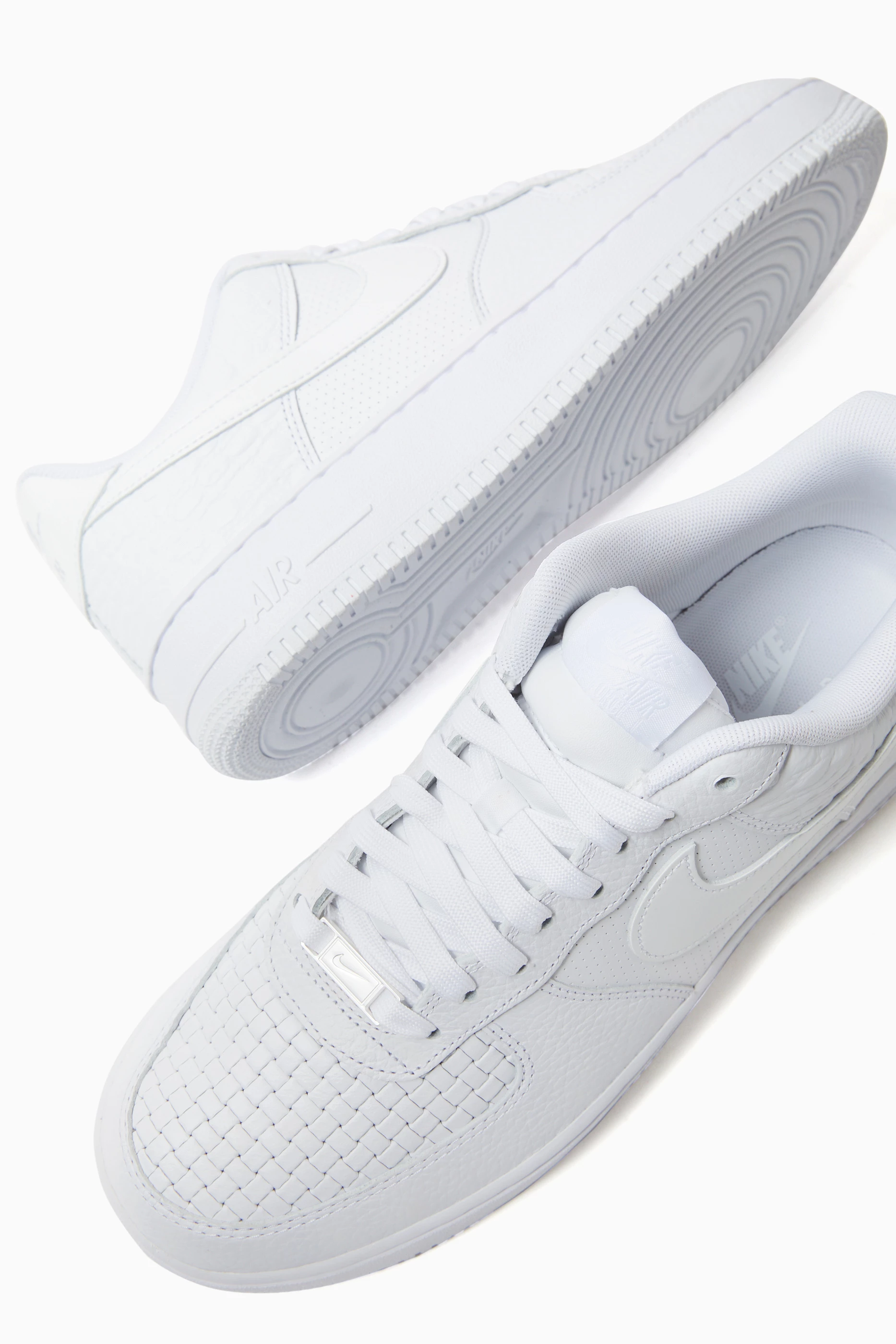 Buy Nike White Air Force '07 Sneakers in Leather For Men Online