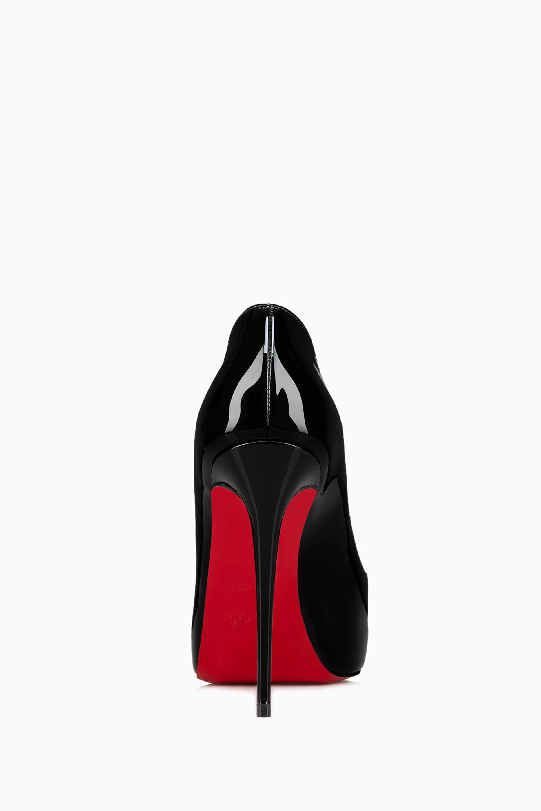 新品 Christian Louboutin Hot Chick Alta Buy Christian Louboutin Black Hot Chick Alta 120 Peep-toe Pumps in