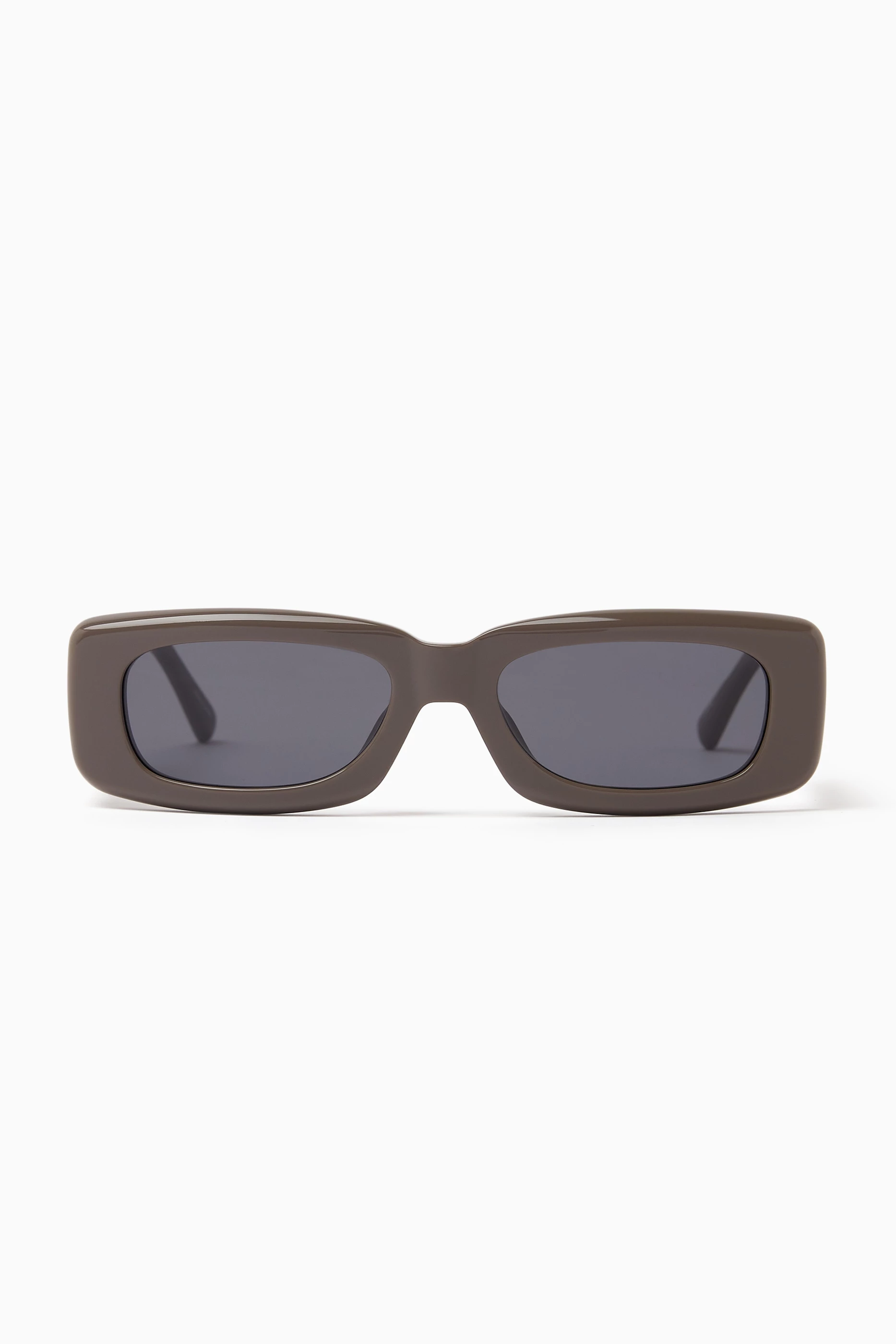 Buy The Attico Grey x Linda Farrow Mini Marfa Rectangle 