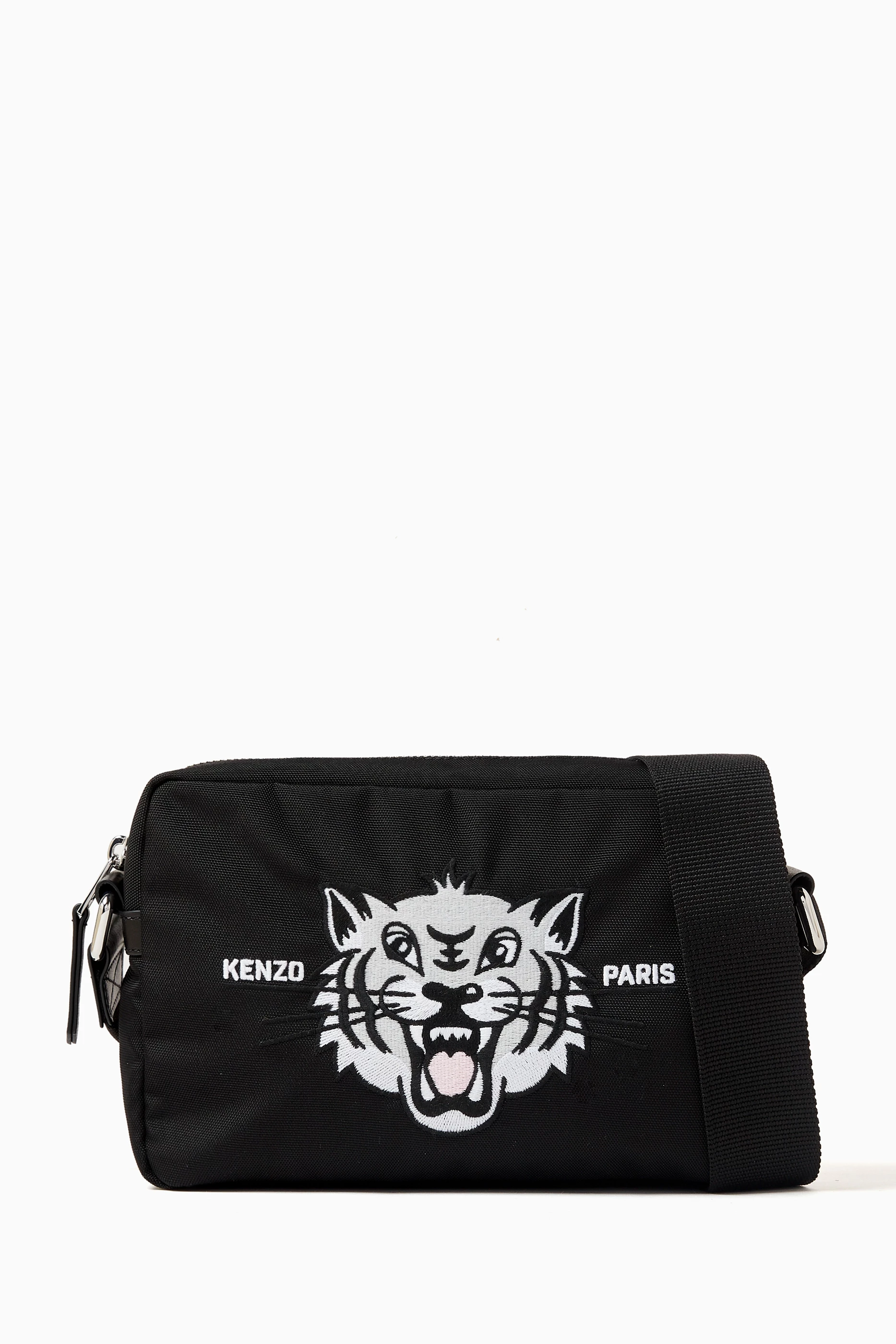 Buy KENZO Black Varsity Crossbody Bag For UNISEX Online | Ounass Saudi
