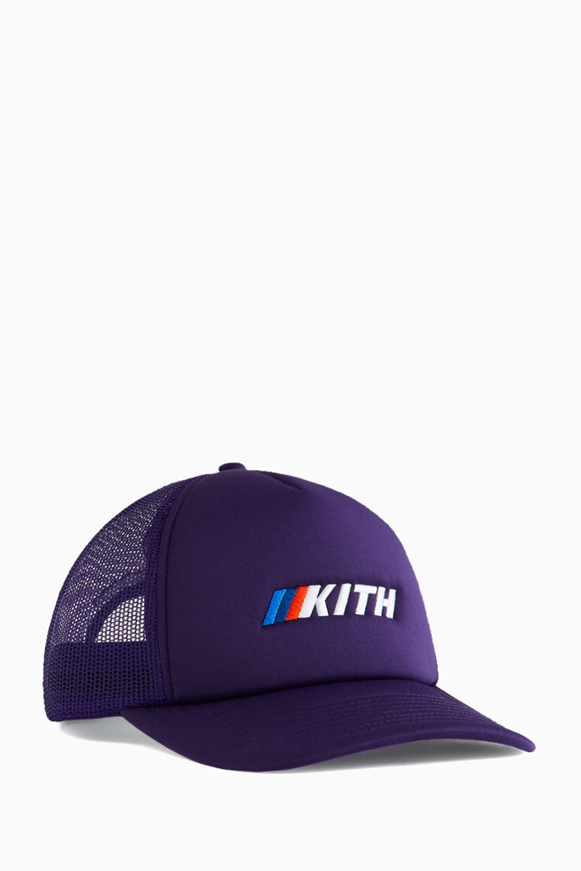 Buy Kith Purple x BMW Nolan Trucker Hat For Men Online 