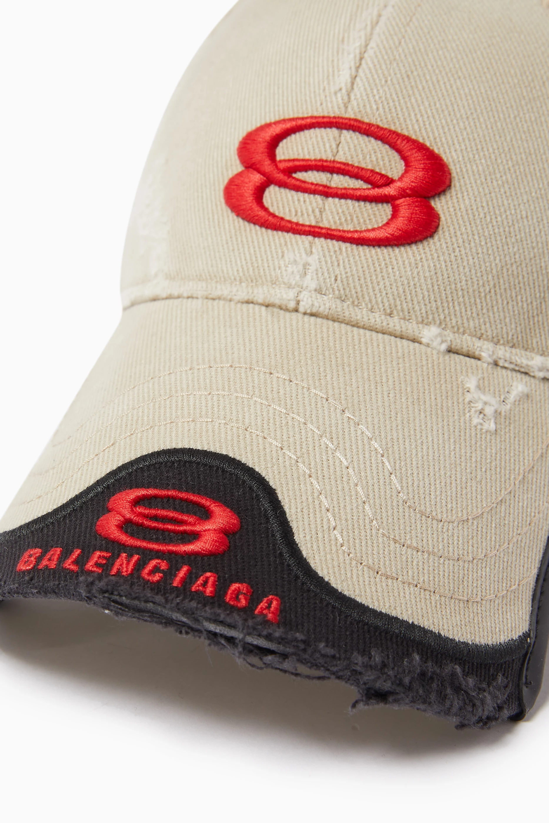 Buy Balenciaga Neutral Unity Sports Icon Baseball Cap in Cotton