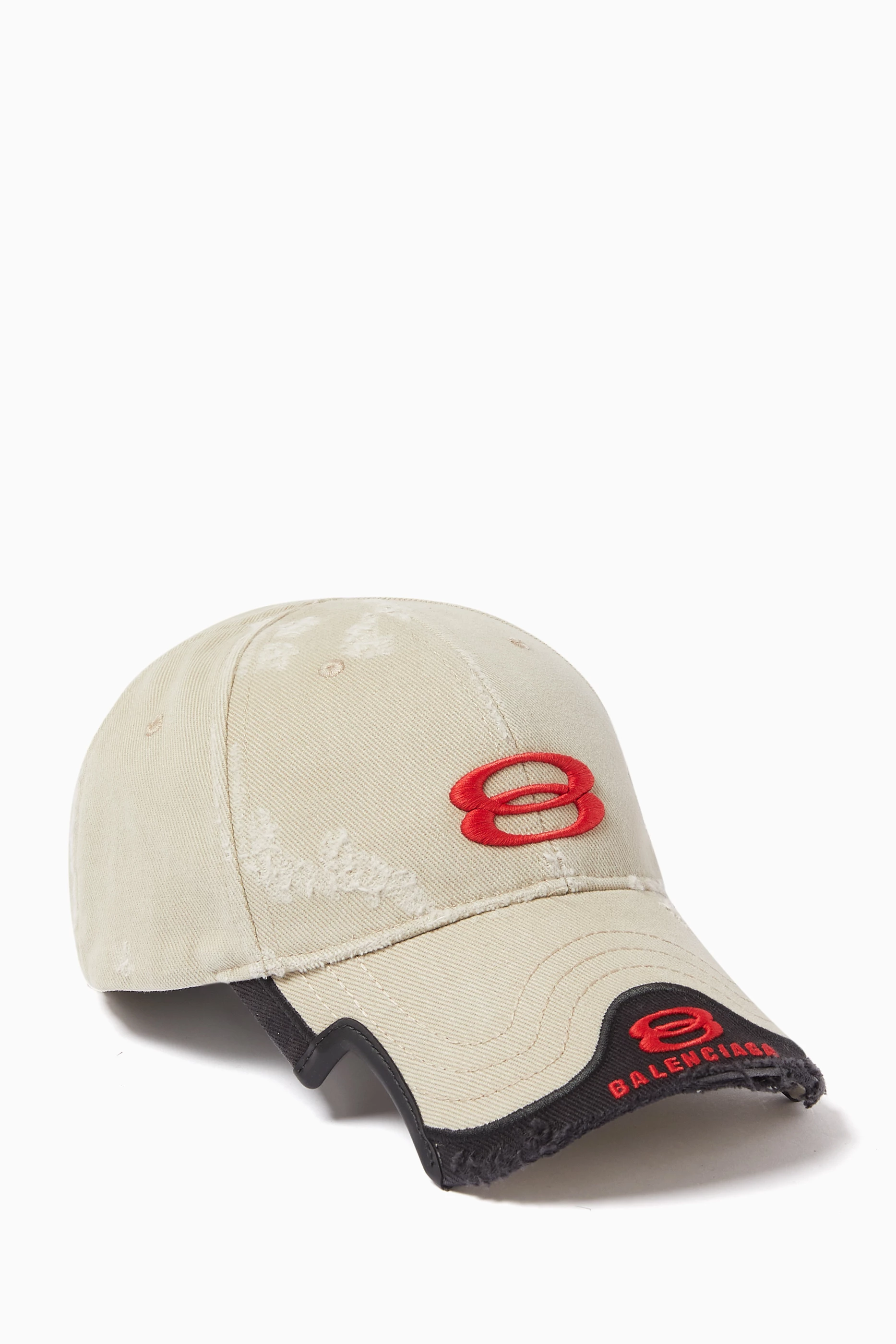 Buy Balenciaga Neutral Unity Sports Icon Baseball Cap in Cotton