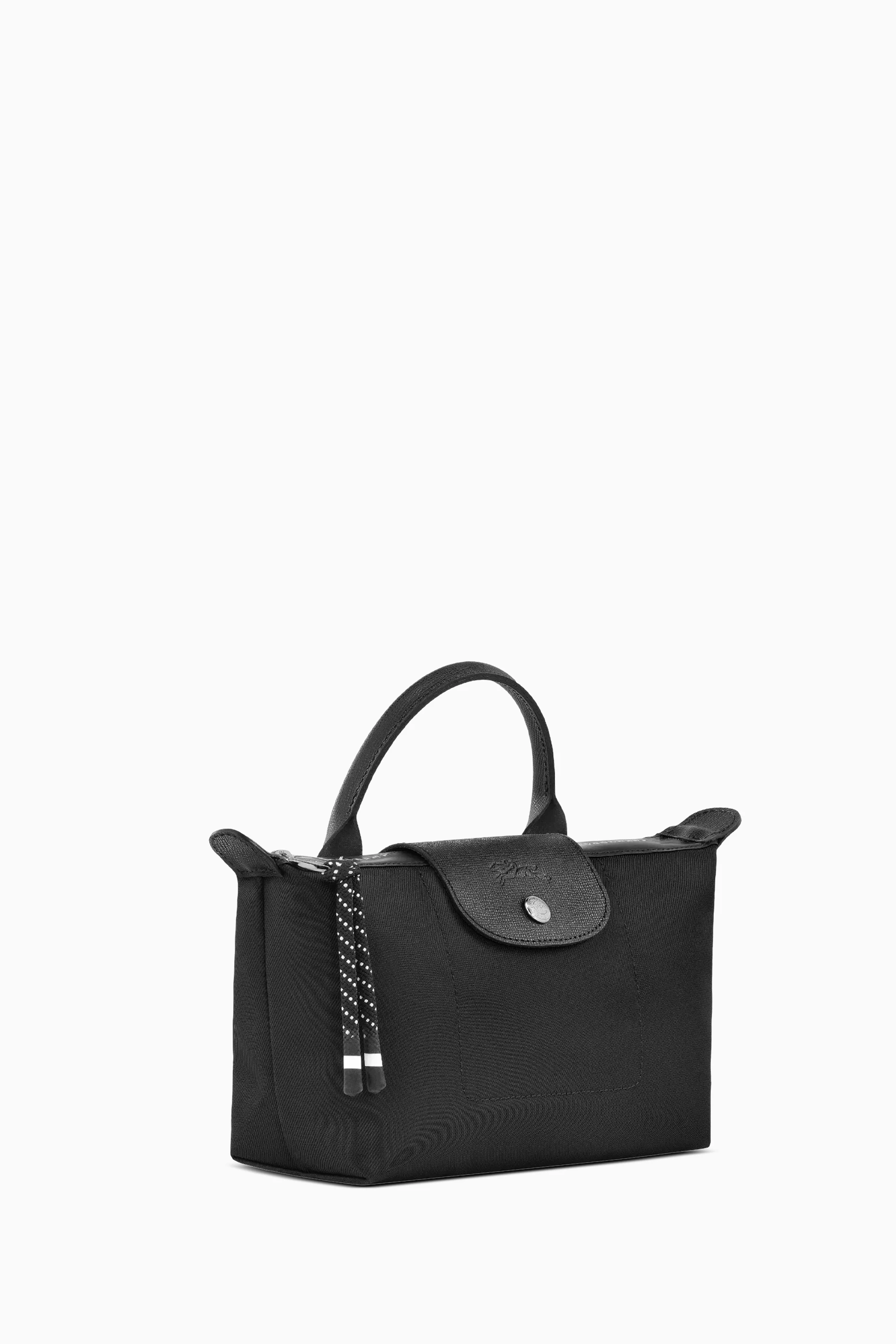 Buy Longchamp Black Le Pliage Energy Top Handle Pouch in