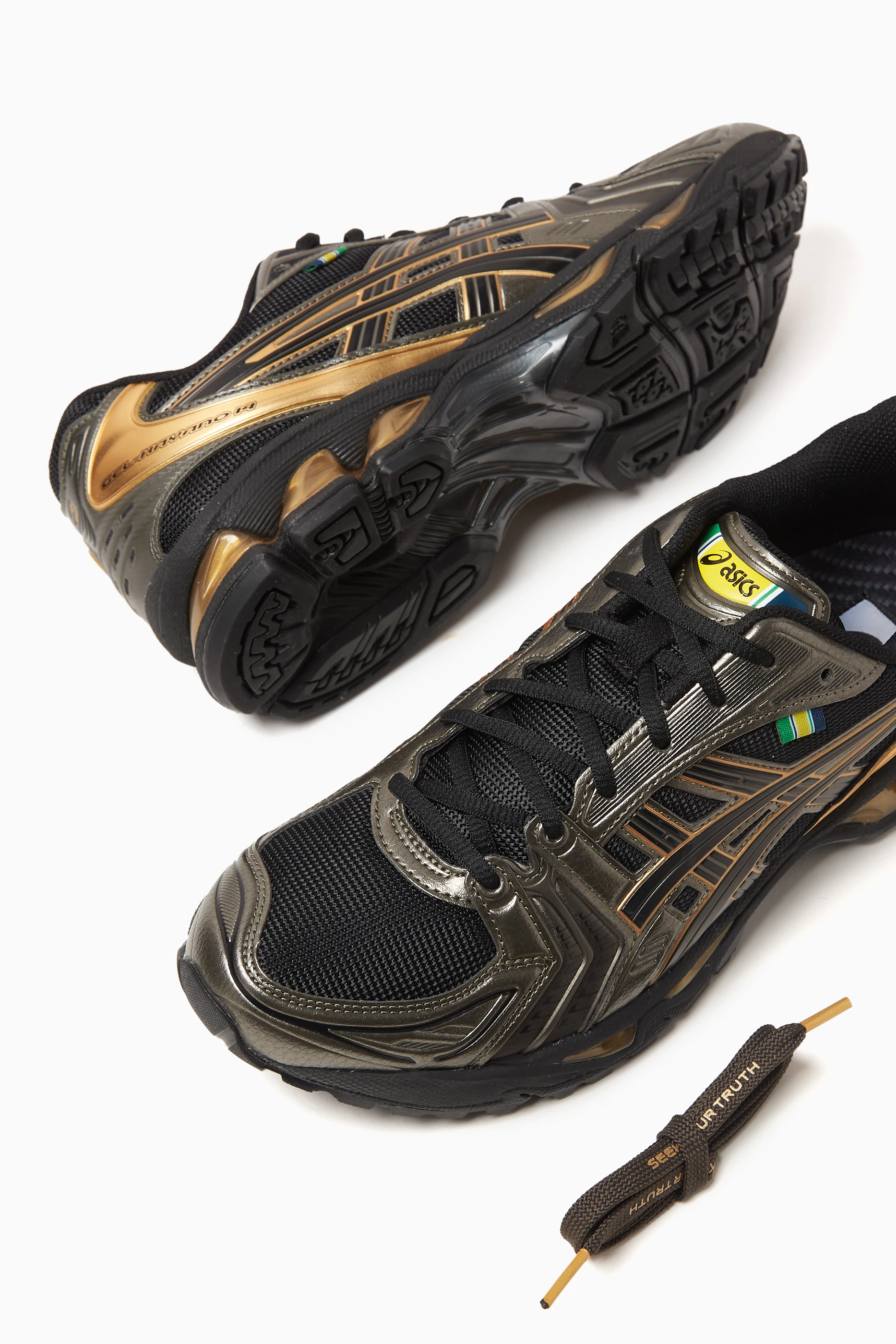 Buy Asics Black x Ayrton Senna Gel-Kayano 14 Sneakers For