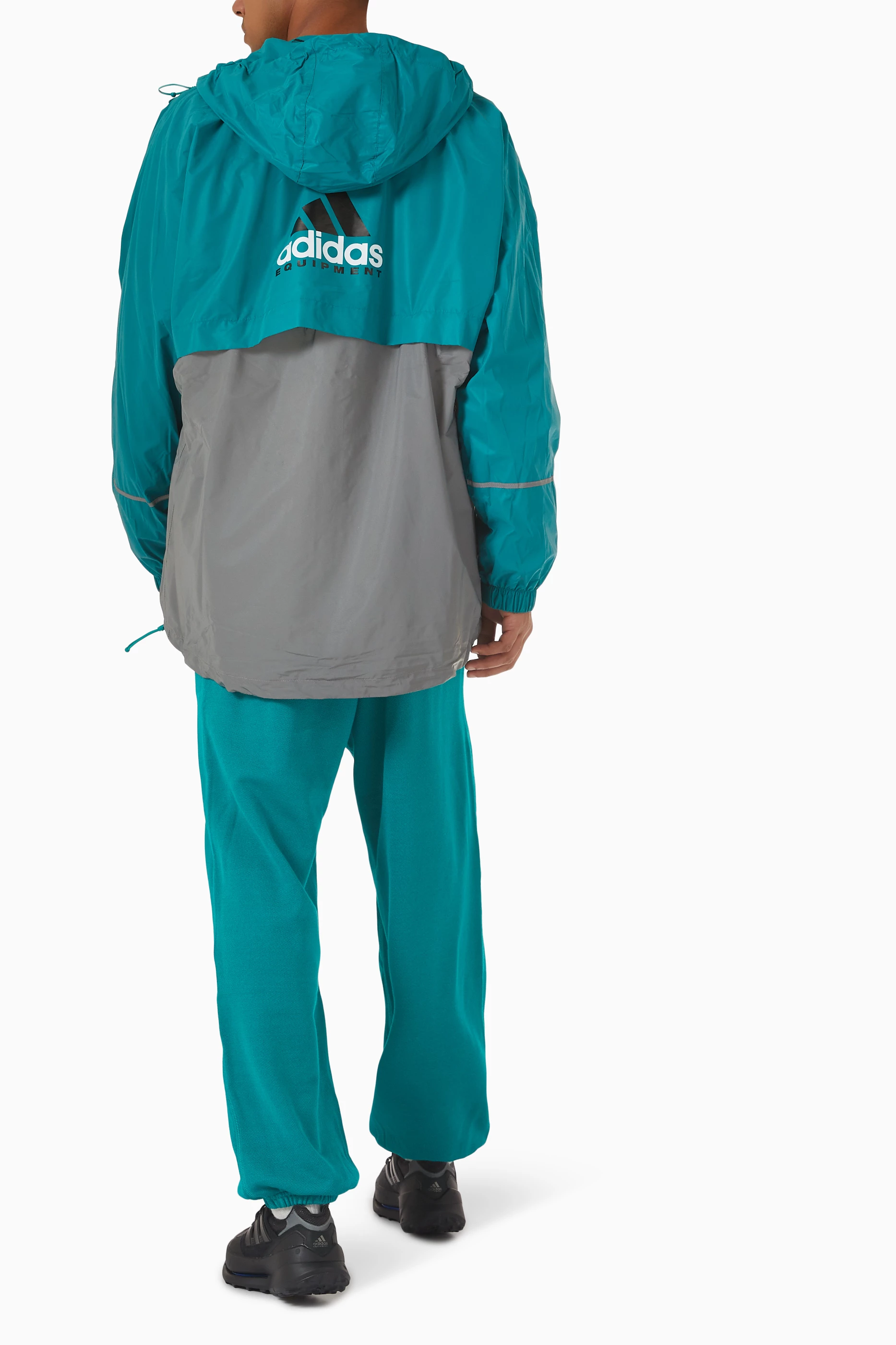 Buy adidas Green EQT Windbreaker Jacket For Men Online | Ounass Saudi