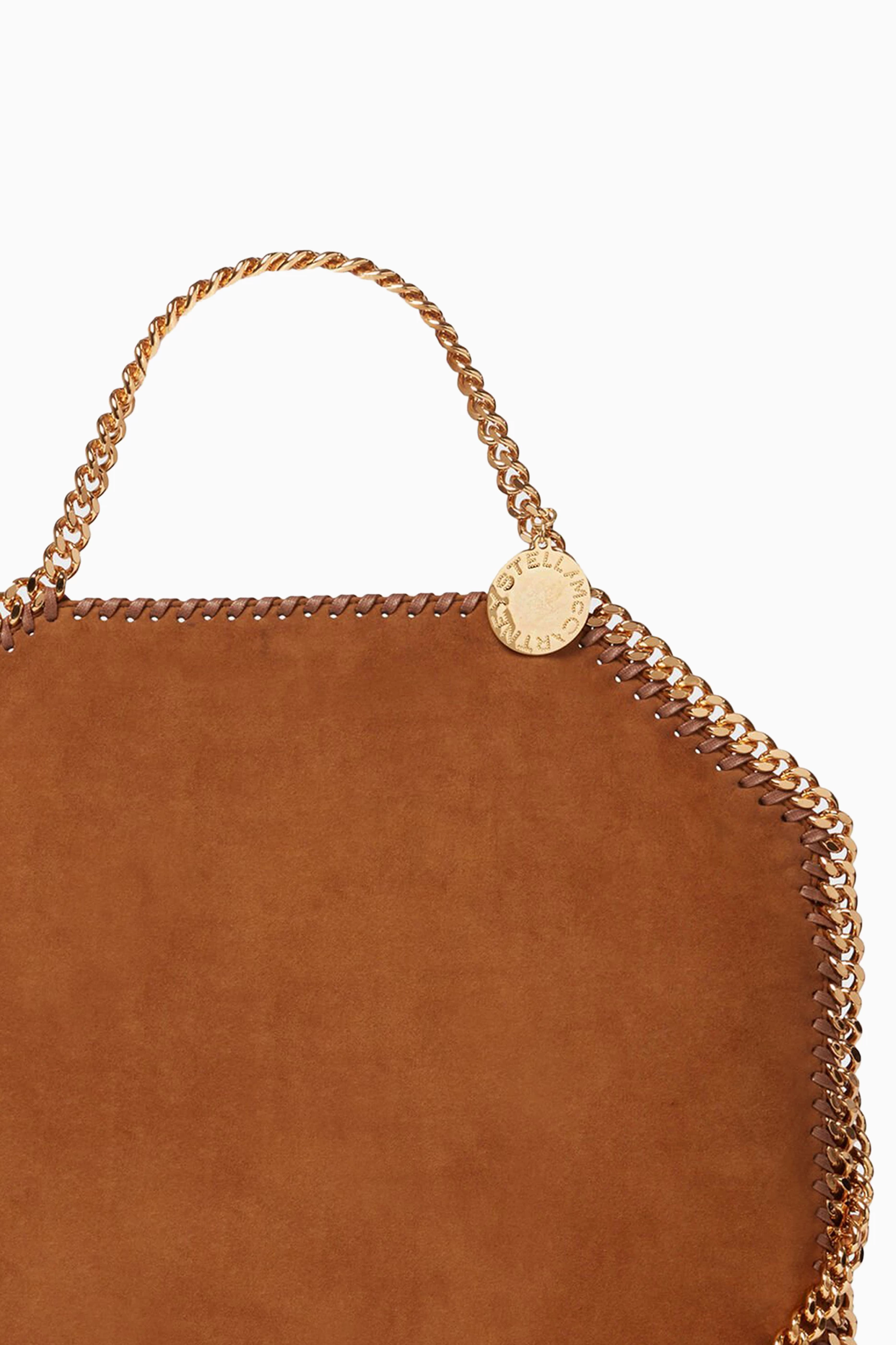 Buy Stella McCartney Brown Falabella Fold-over Tote Bag in