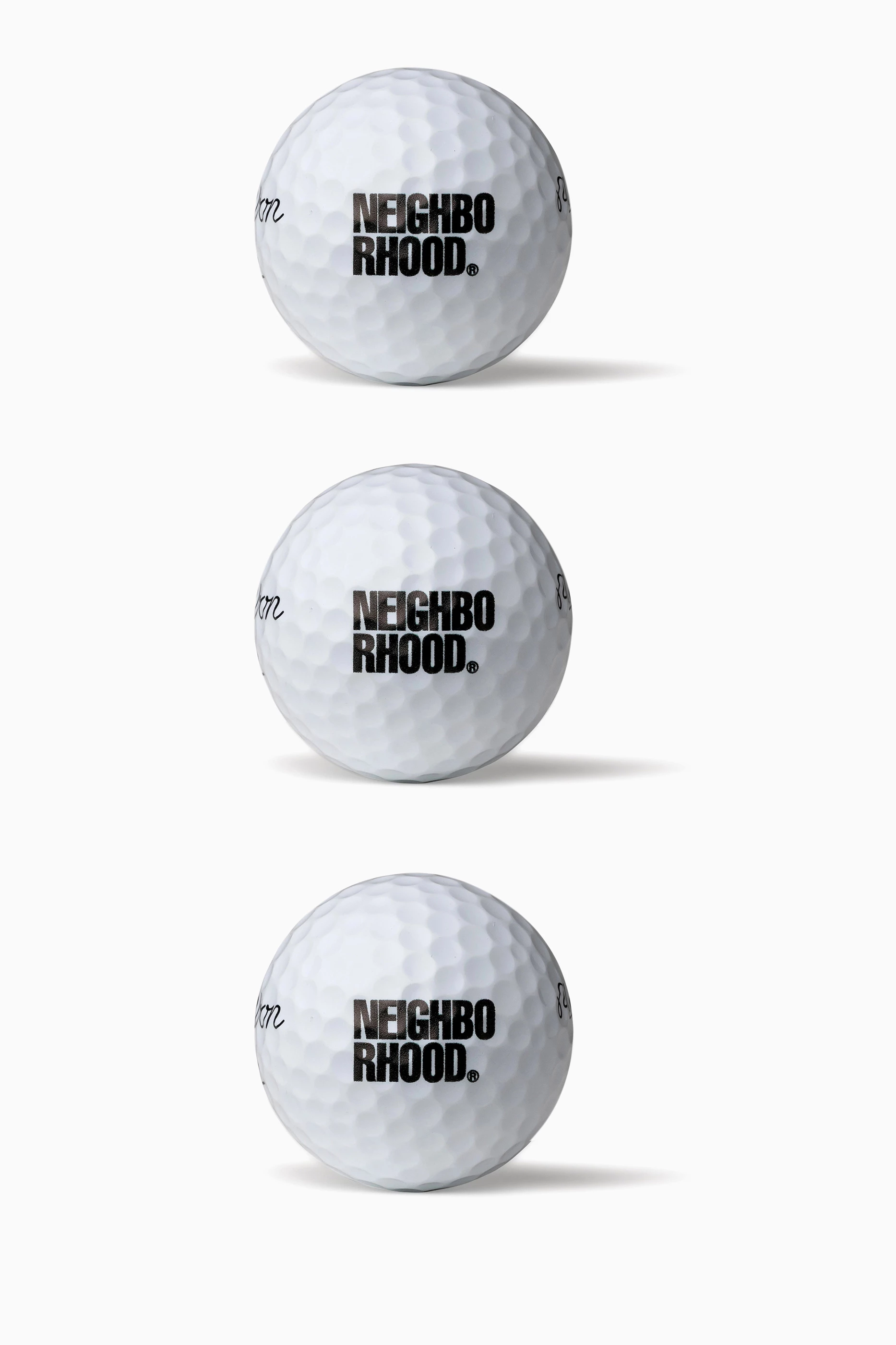 Buy Neighborhood White x Malbon Golf Golf Balls, Set of 3 For Men