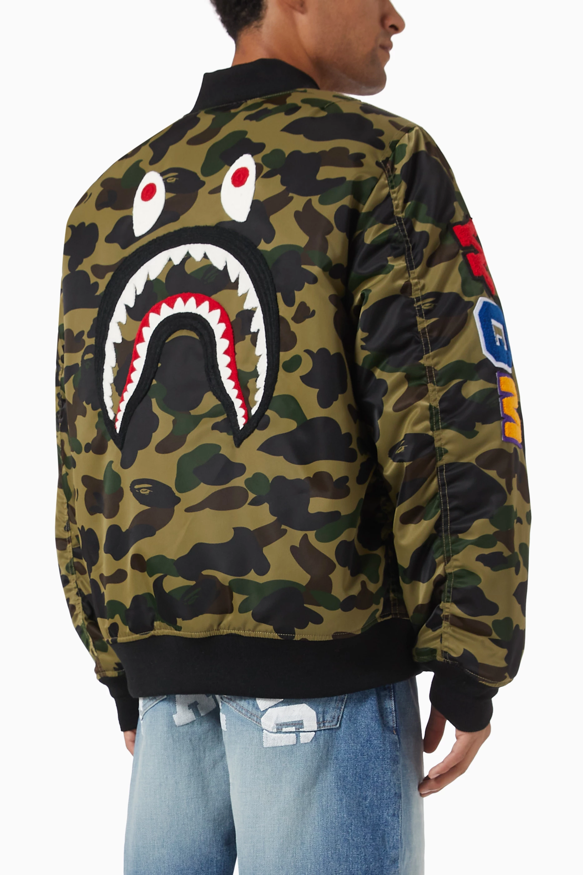Bape 1st Camo Mens Bape Coat Bomber Jacket Sweat Bape Shark Buy A