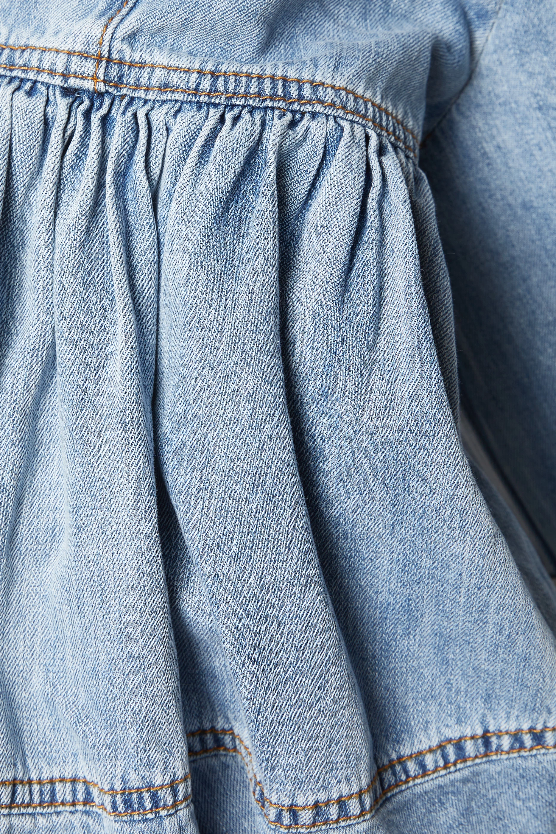 【Zimmermann】TIE NECK DENIM MINI タイネック デニム ミニ Buy Zimmermann Blue Illuminate Tie-neck Mini Dress in Denim