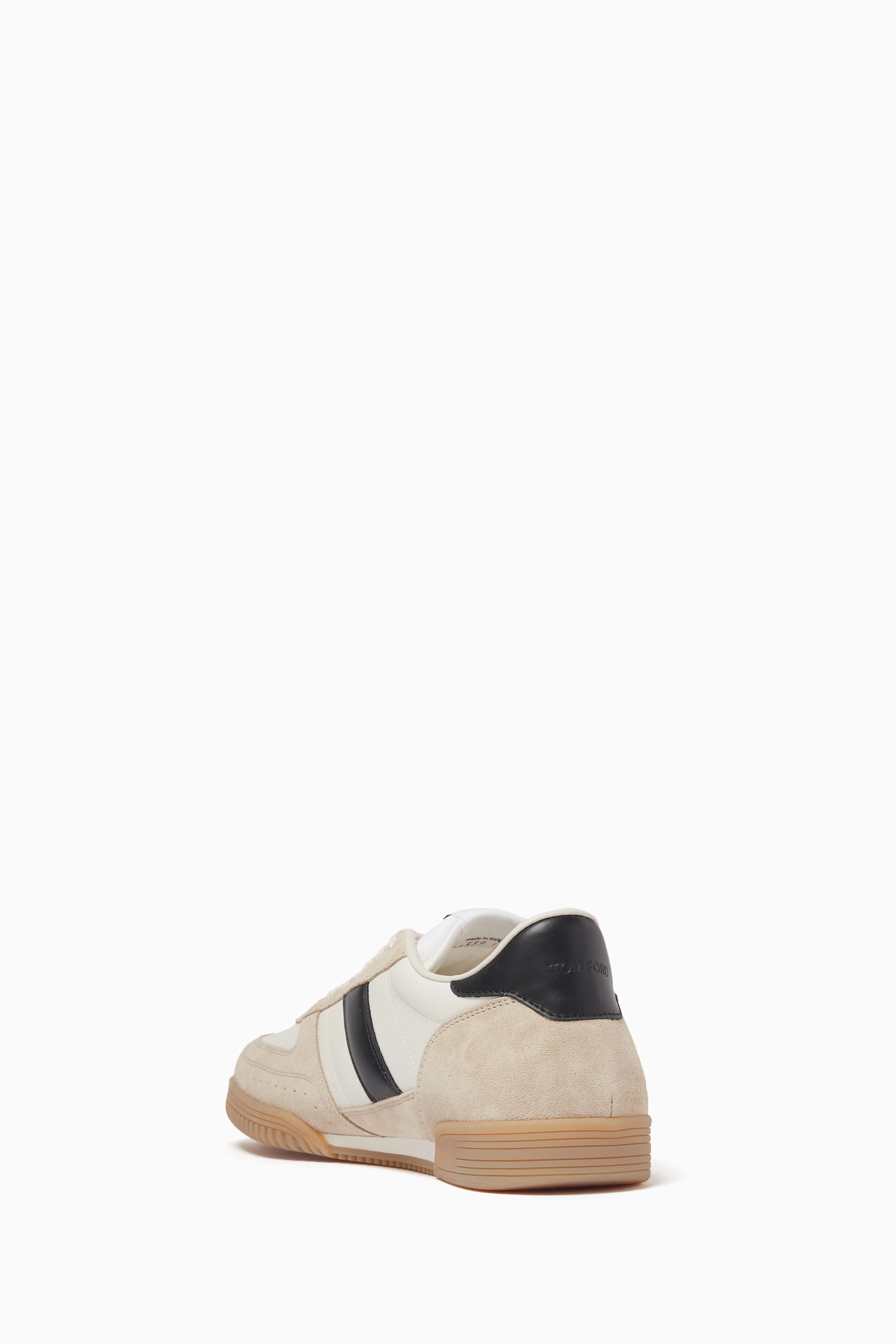 スニーカー TOM FORD Multicolor leather and suede Terence sneakers TOM FORD Men's Terence Suede and Leather Low-Top Sneakers