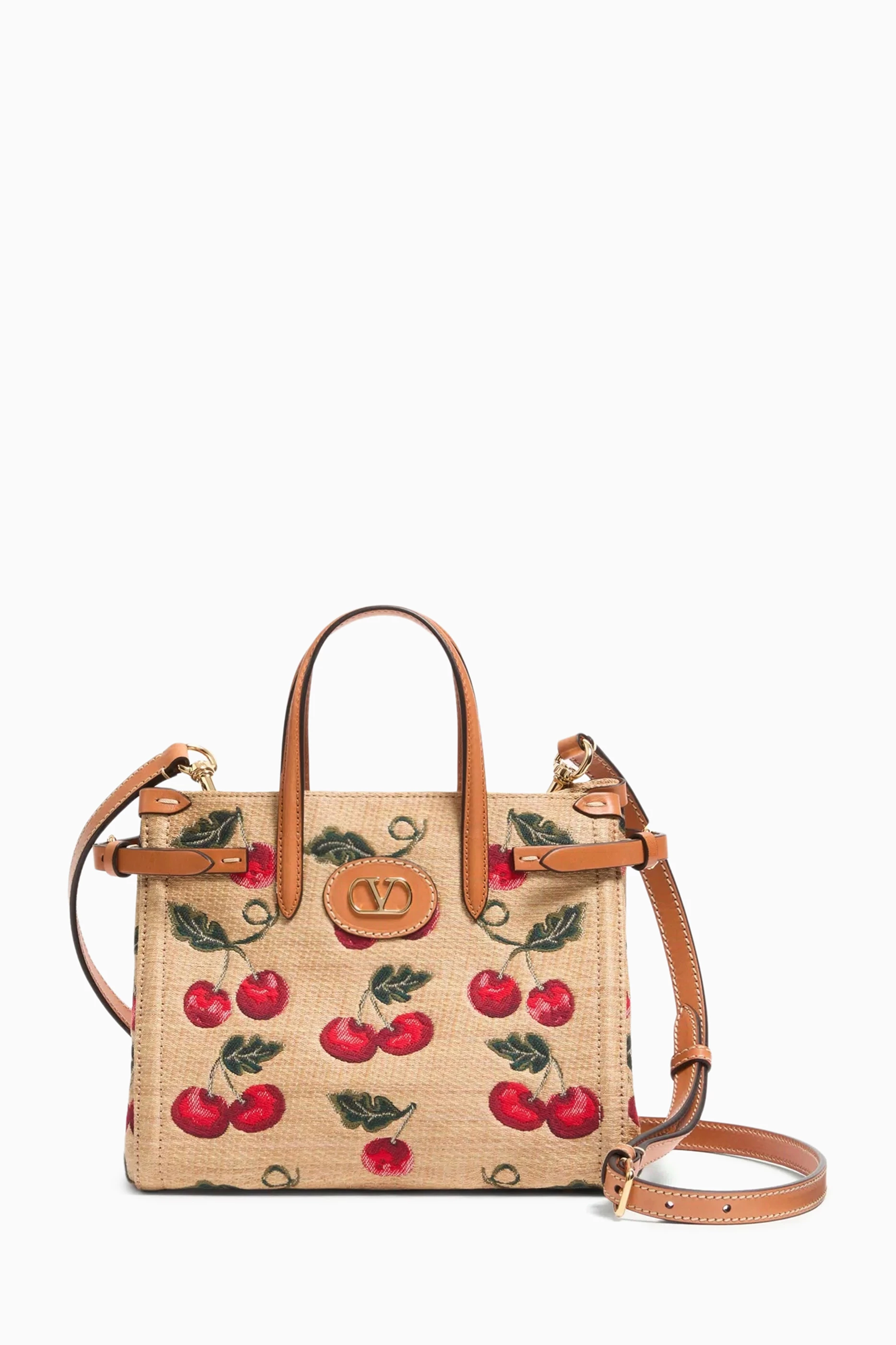 Buy Valentino Garavani Multicolour Small Antibes Cherryfic Tote