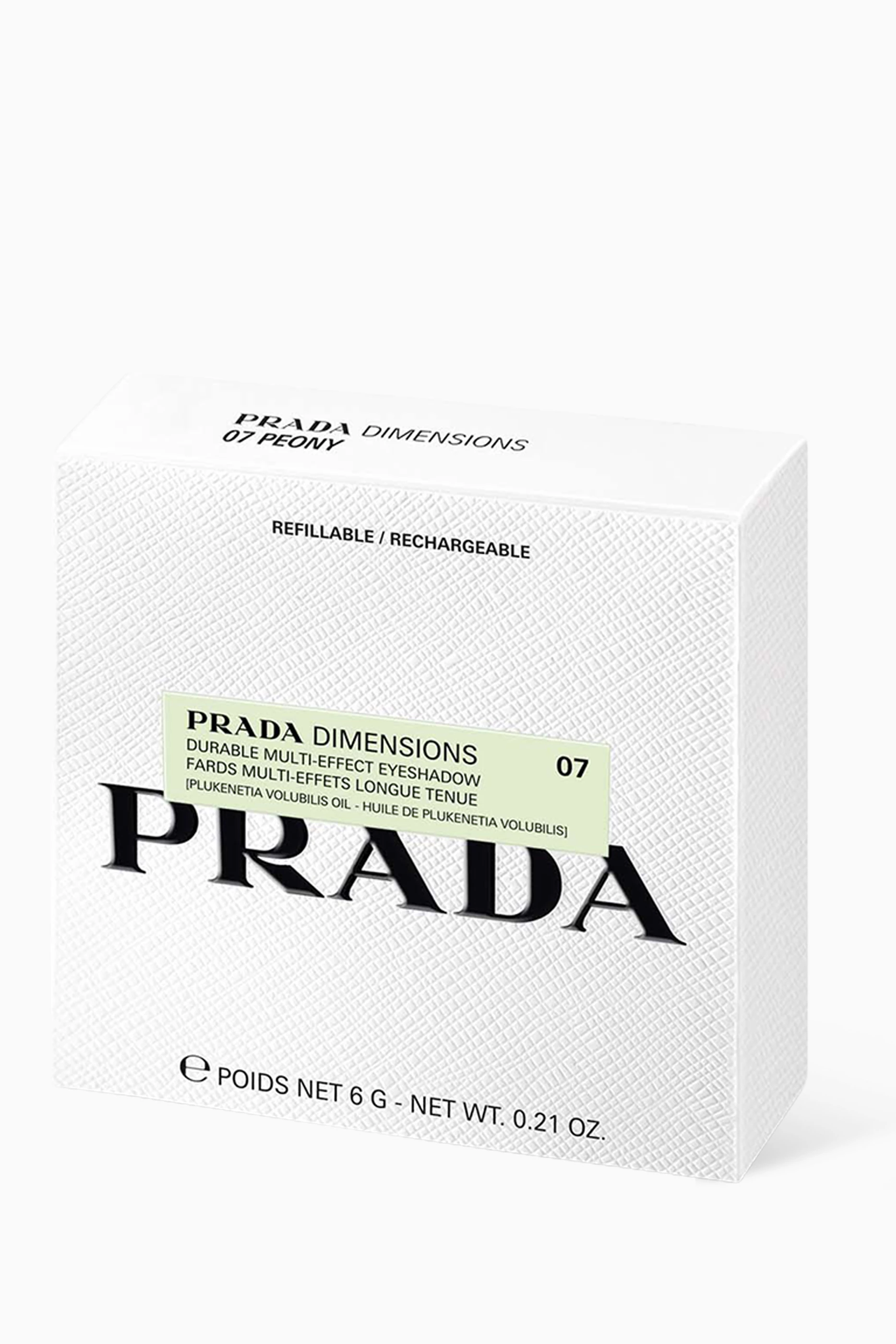 PRADA DIMENSIONS 07 アイシャドウパレット ピオニー ダイメンションズ マルチエフェクト アイシャドウ / プラダ