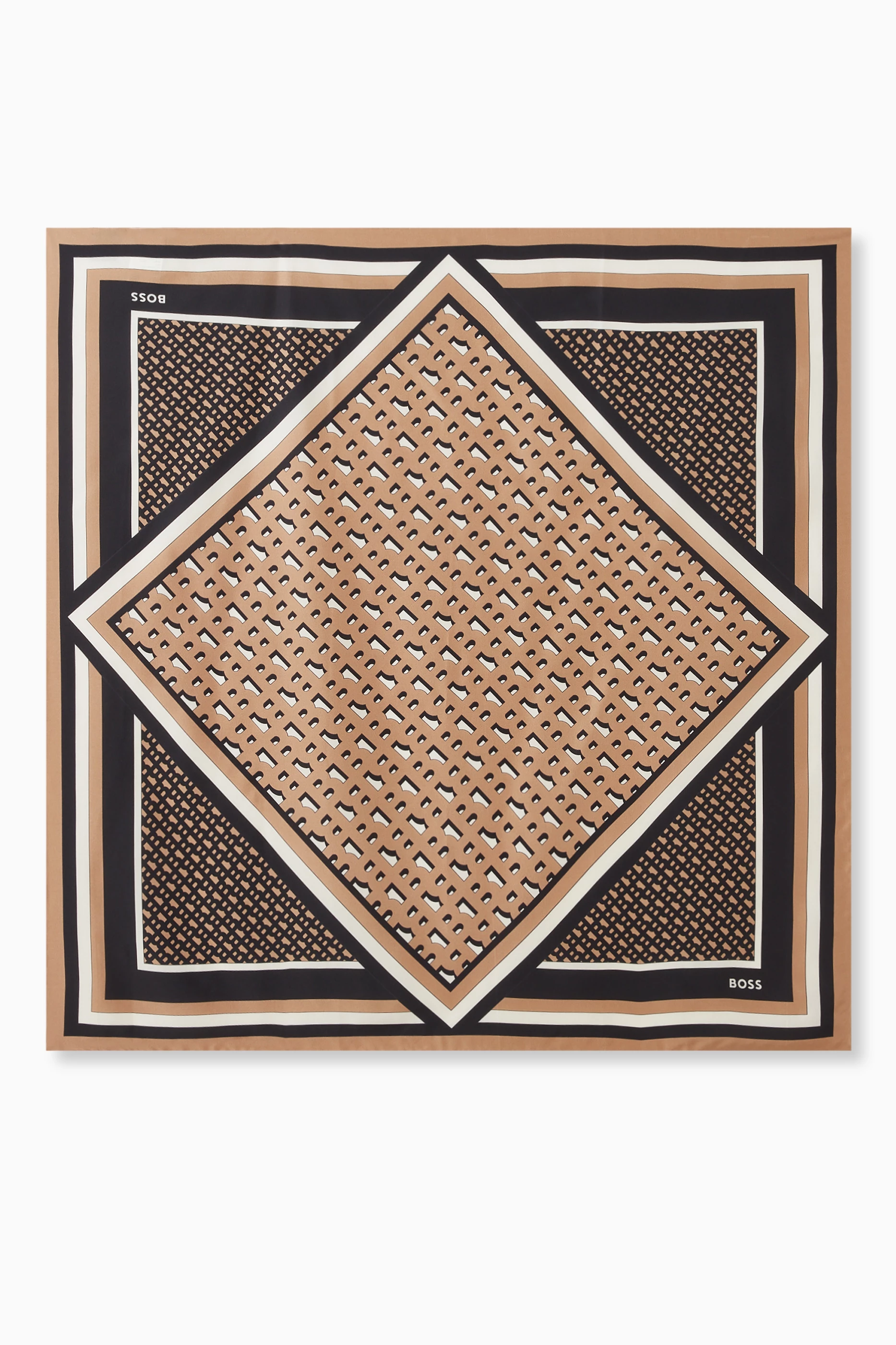 スカーフ BOSS Woman Scarf Beige 50536118 991 BOSS: Scarf woman - Beige | Boss scarf 50536118 online at