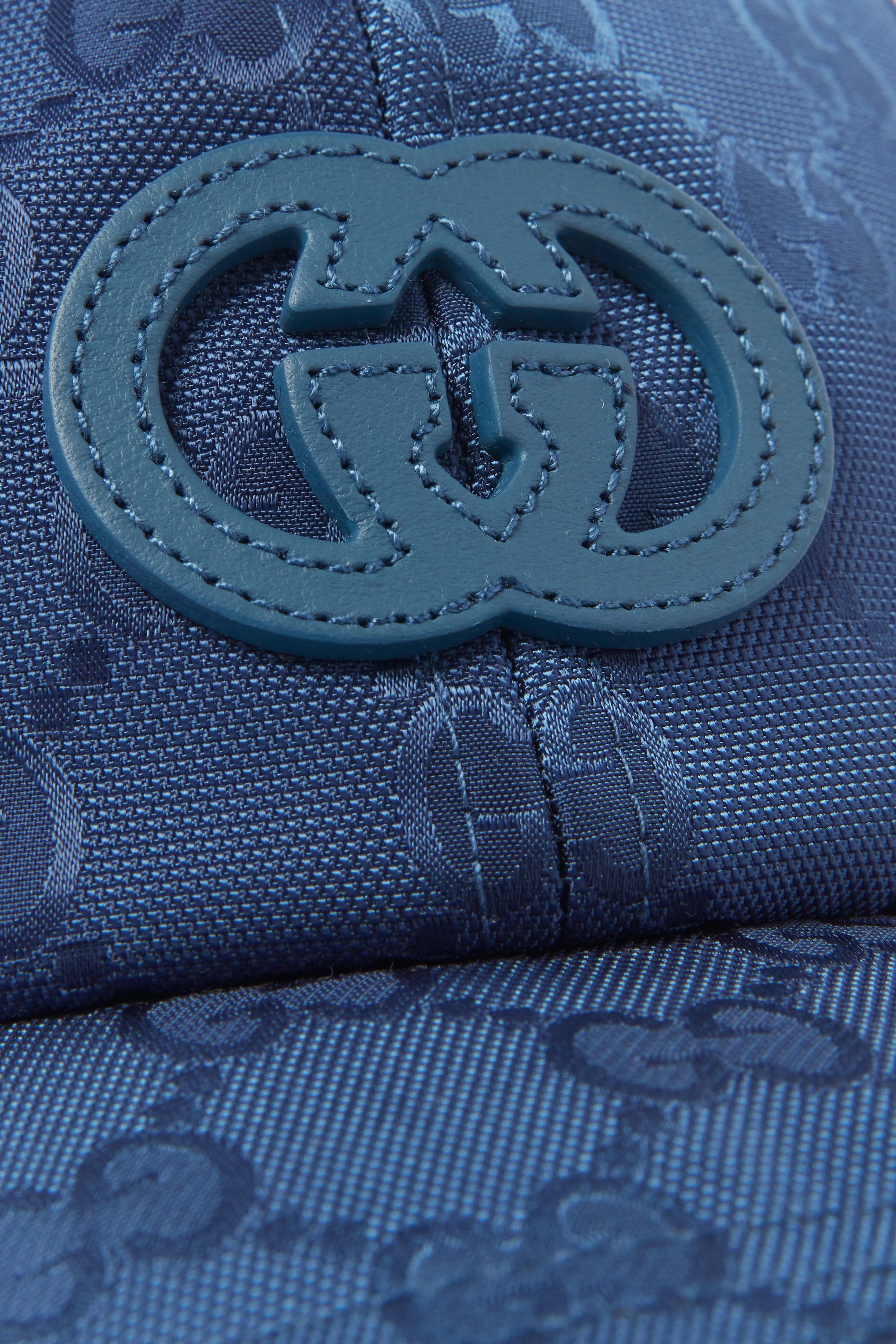 Buy Gucci Blue GG Baseball Cap in Nylon For Men Online | Ounass Saudi
