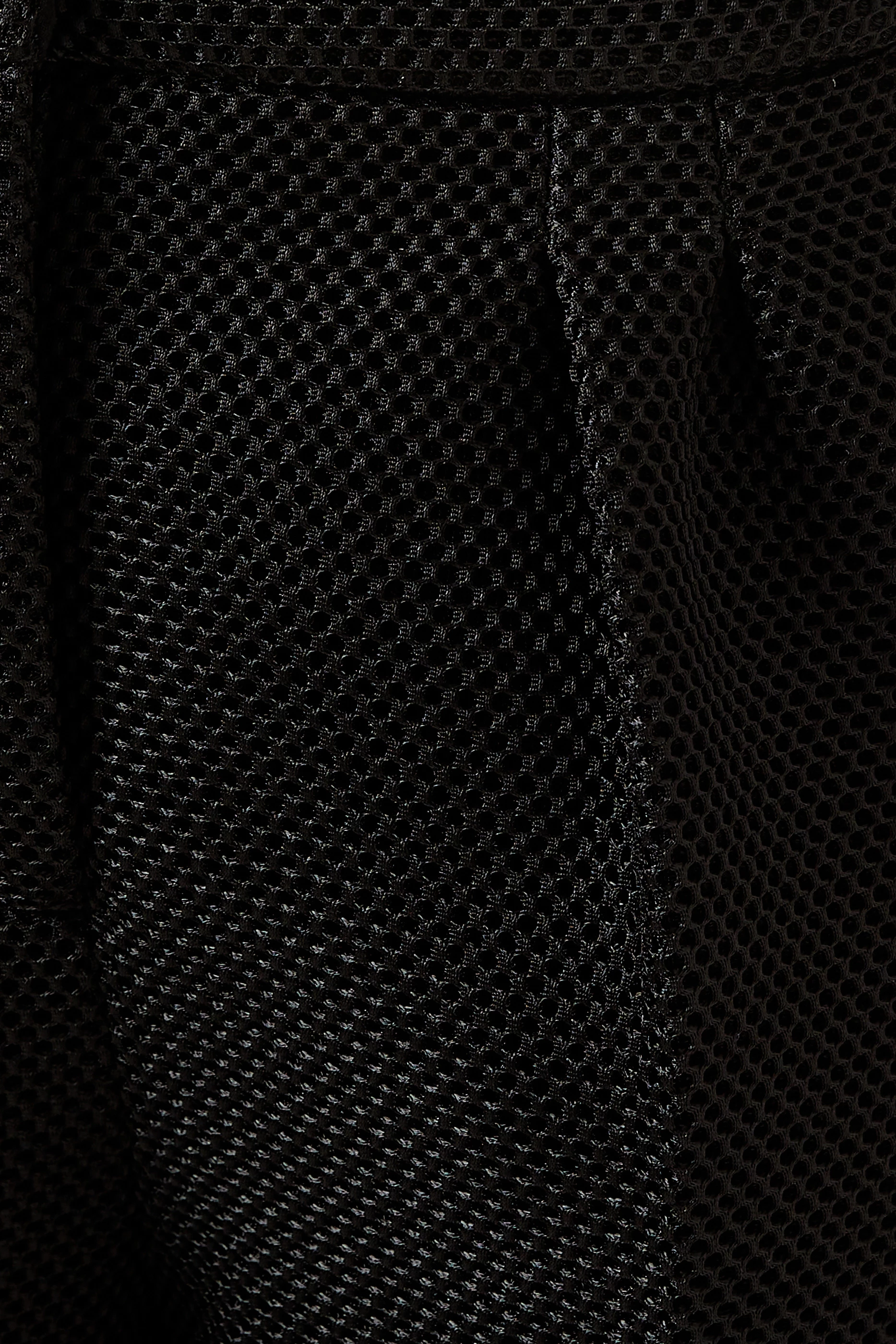 Buy Max Mara Black Avena Shorts in Tech-mesh For Women