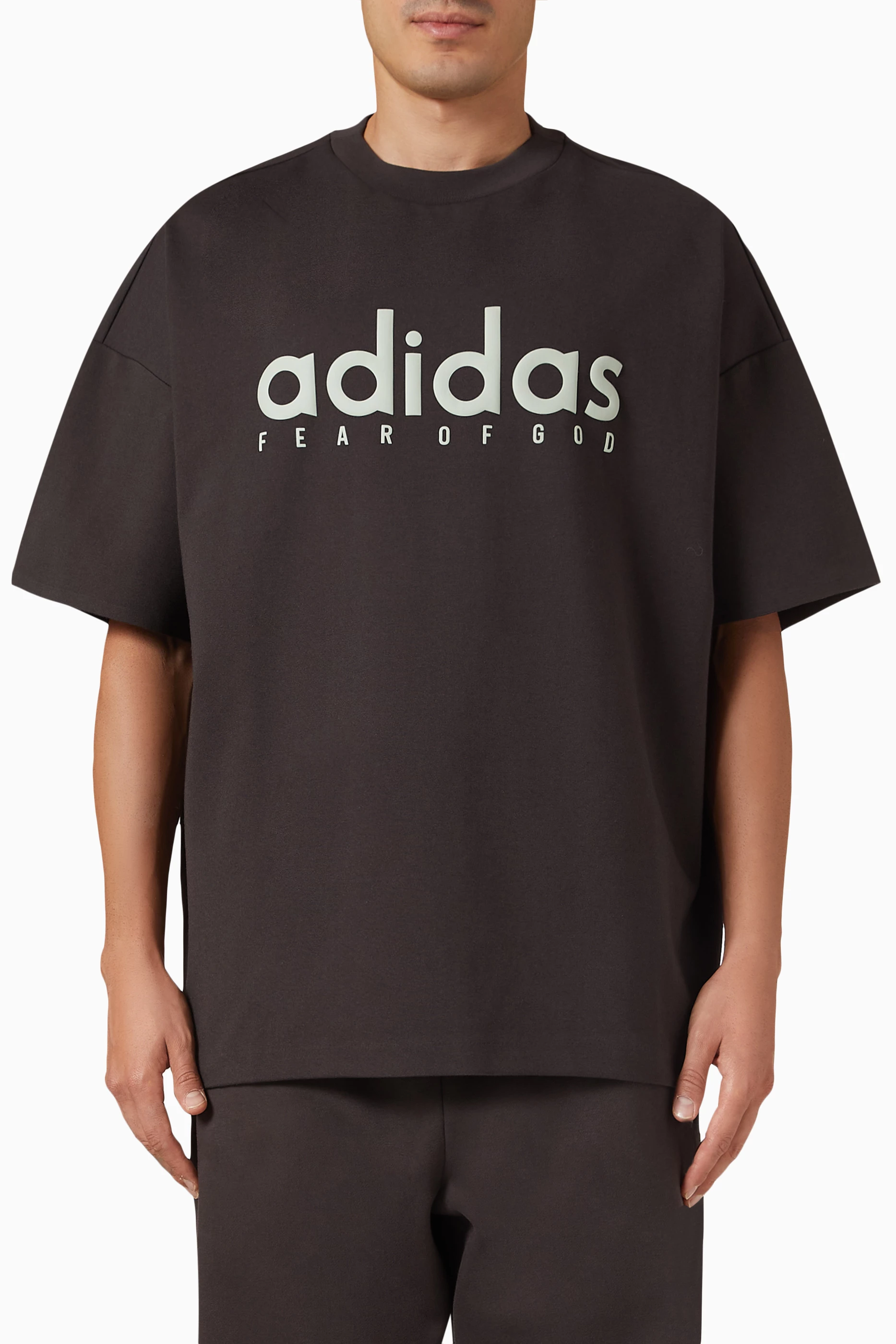 Buy adidas Black x Fear of God Athletics Quickdry T-shirt in