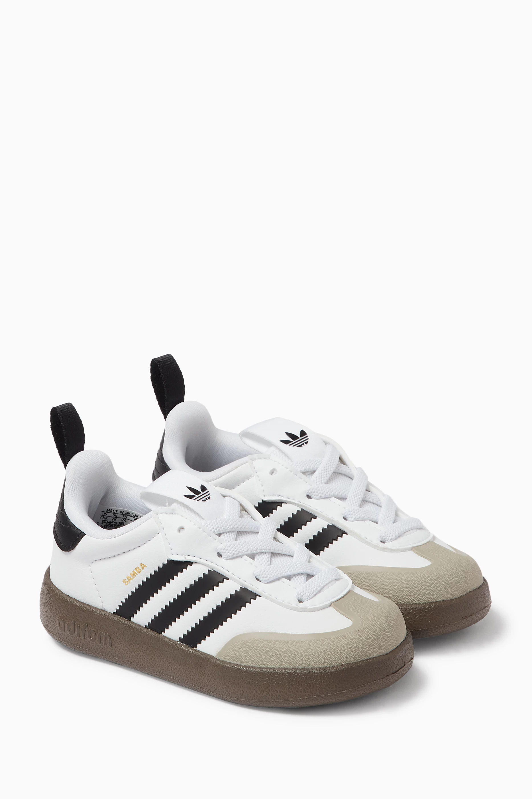 adidas gazelle silver green womens adidas Originals Samba OG Comfort (Toddler) FTWWHT/AUCO/GUM3 JQ2030 main image 1