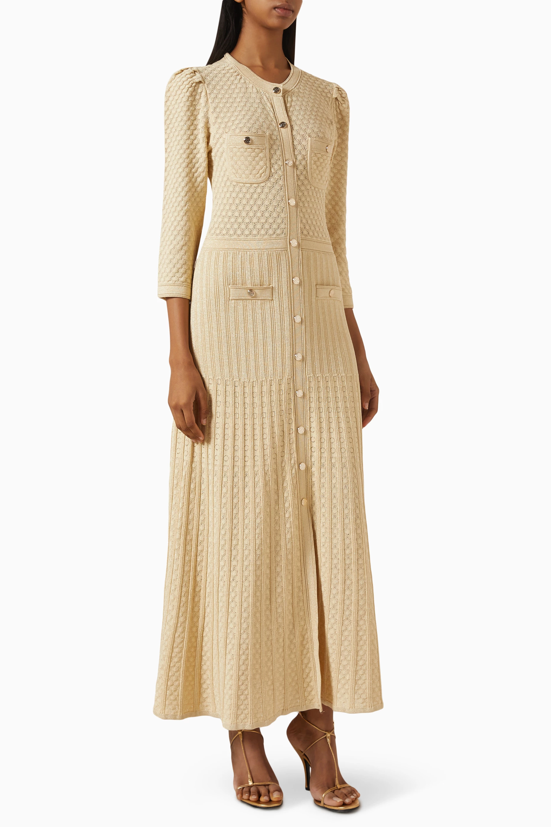 sandro dress gold Sandro Dress – HAND OVER