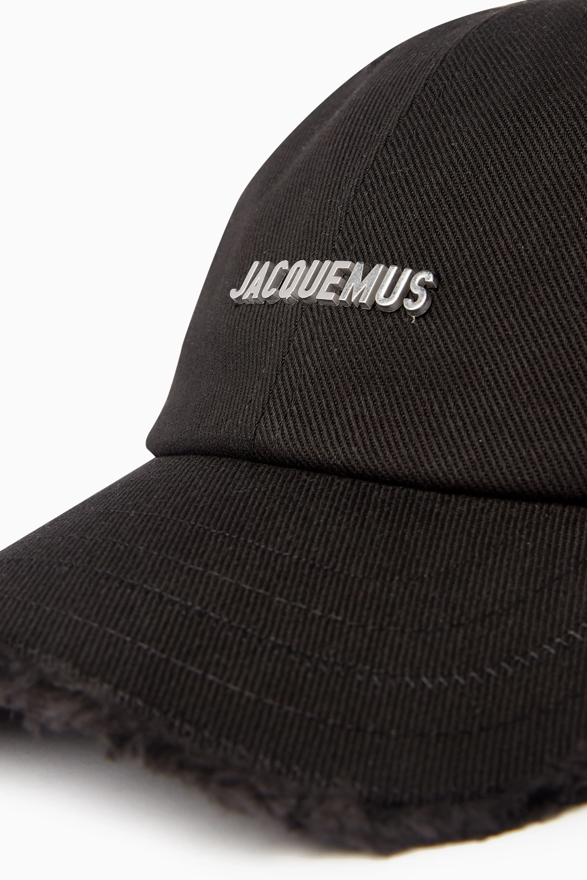 Buy Jacquemus Black La Casquette Artichaut Cap in Cotton For Women
