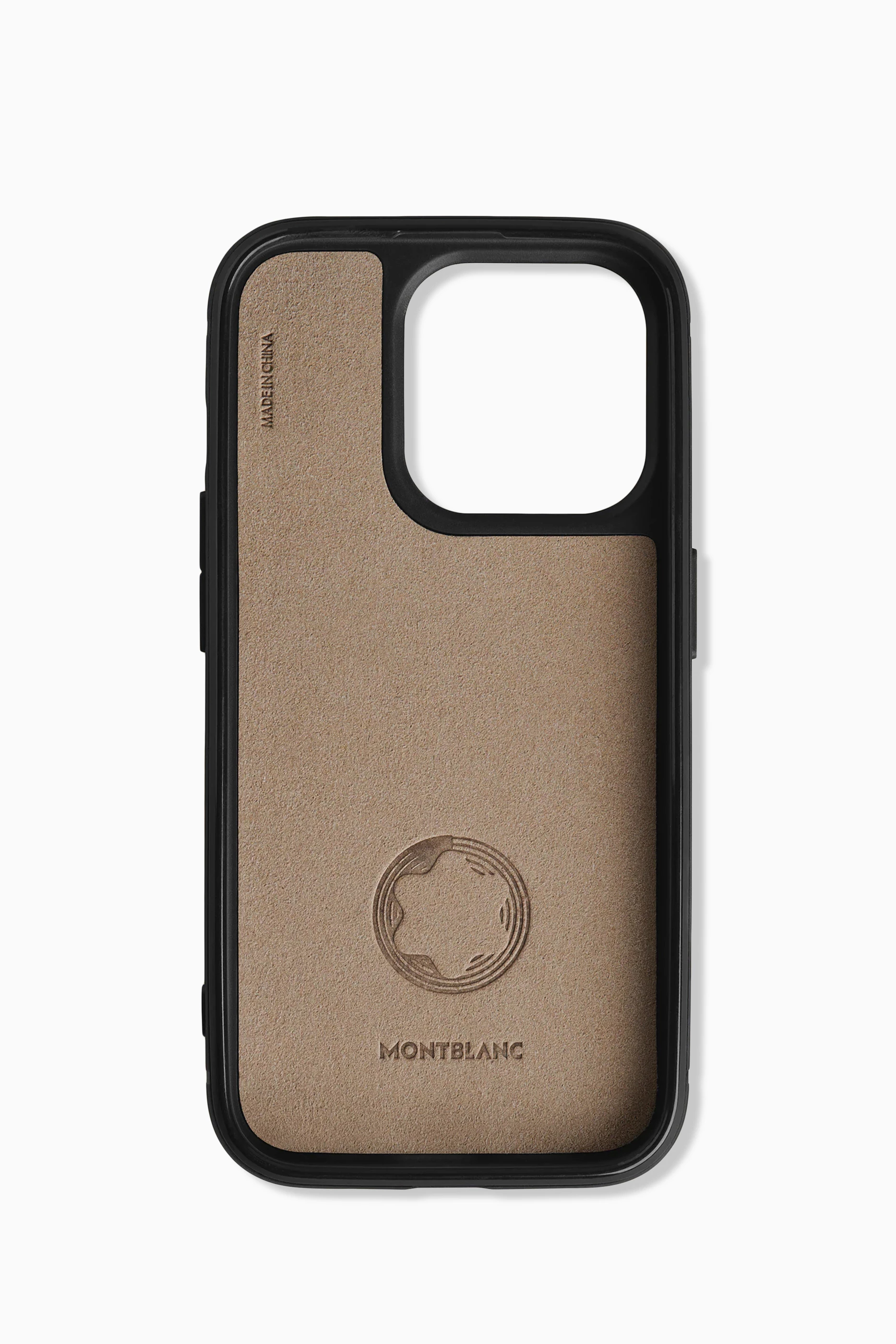 Buy Montblanc Black iPhone 16® Pro Selection Hard Phone Case For