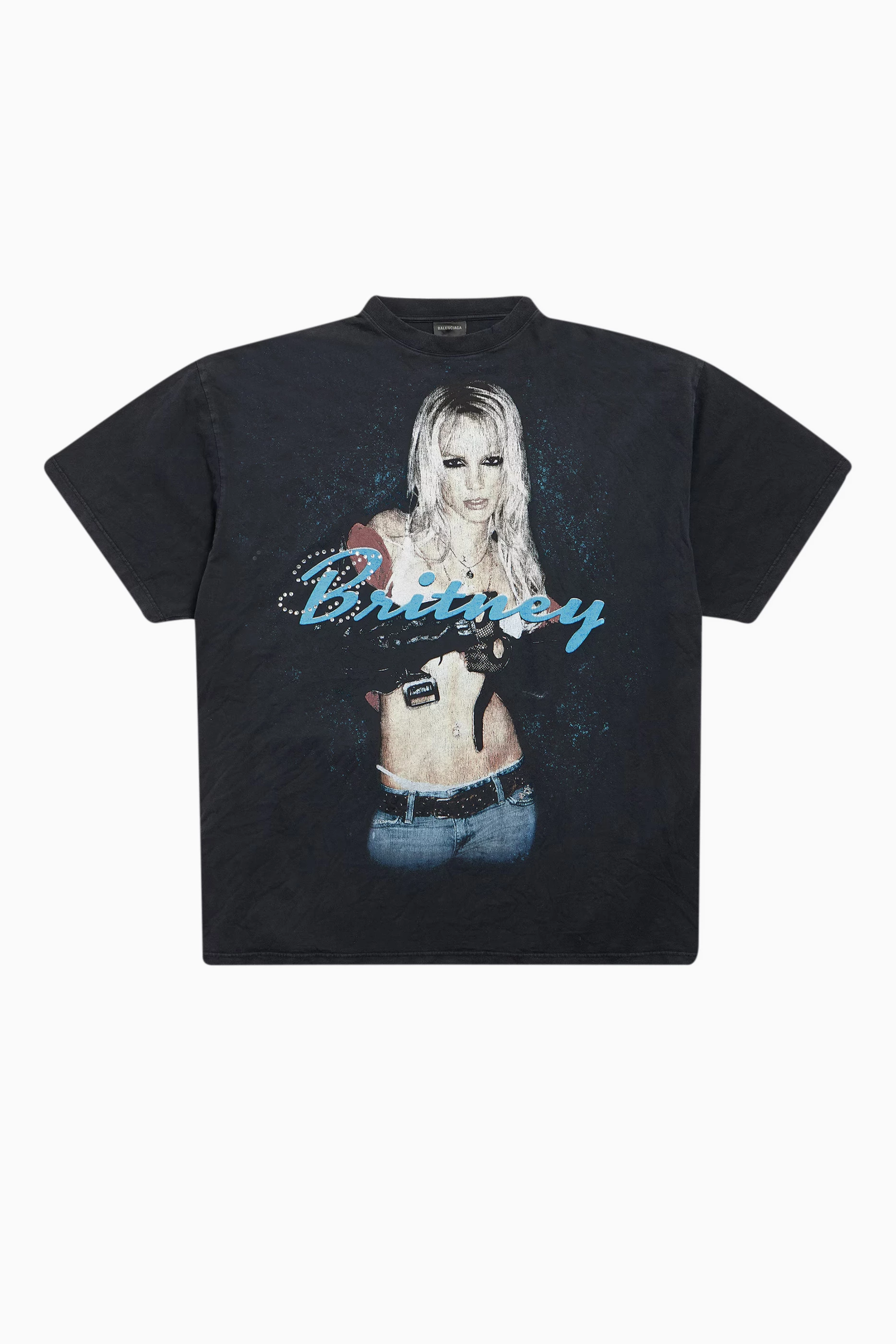 Buy Balenciaga Black Britney Spears Series Oversized T-shirt in