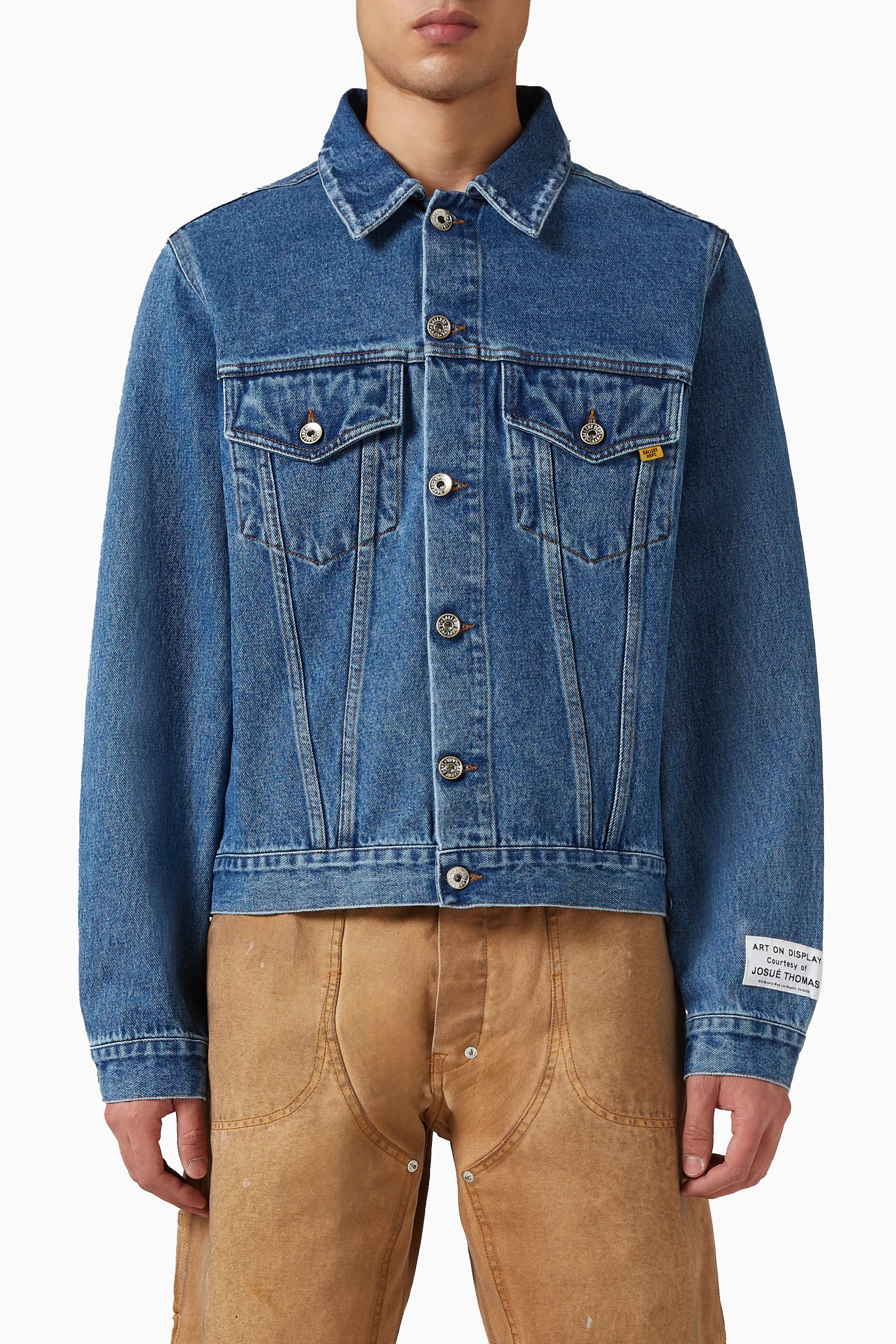 Buy Gallery Dept Blue Vintage Andy Jacket in Denim For Men Online