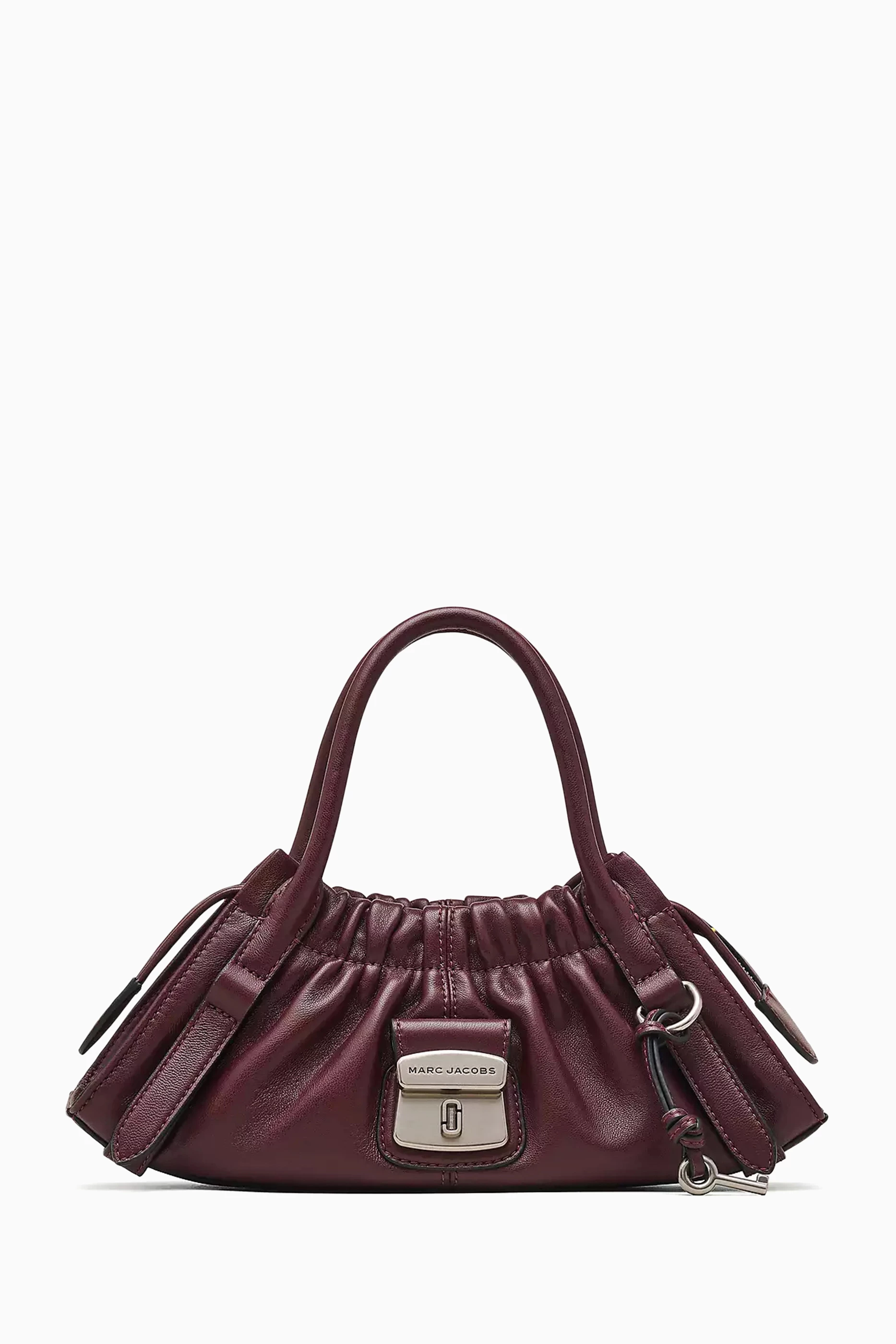 Marc Jacobs New York Zip
Burgundy/Bordeaux Leather Backpack
Women\'s EUC Marc Jacobs // Burgundy & Gold Leather Bag – VSP Consignment main image 2