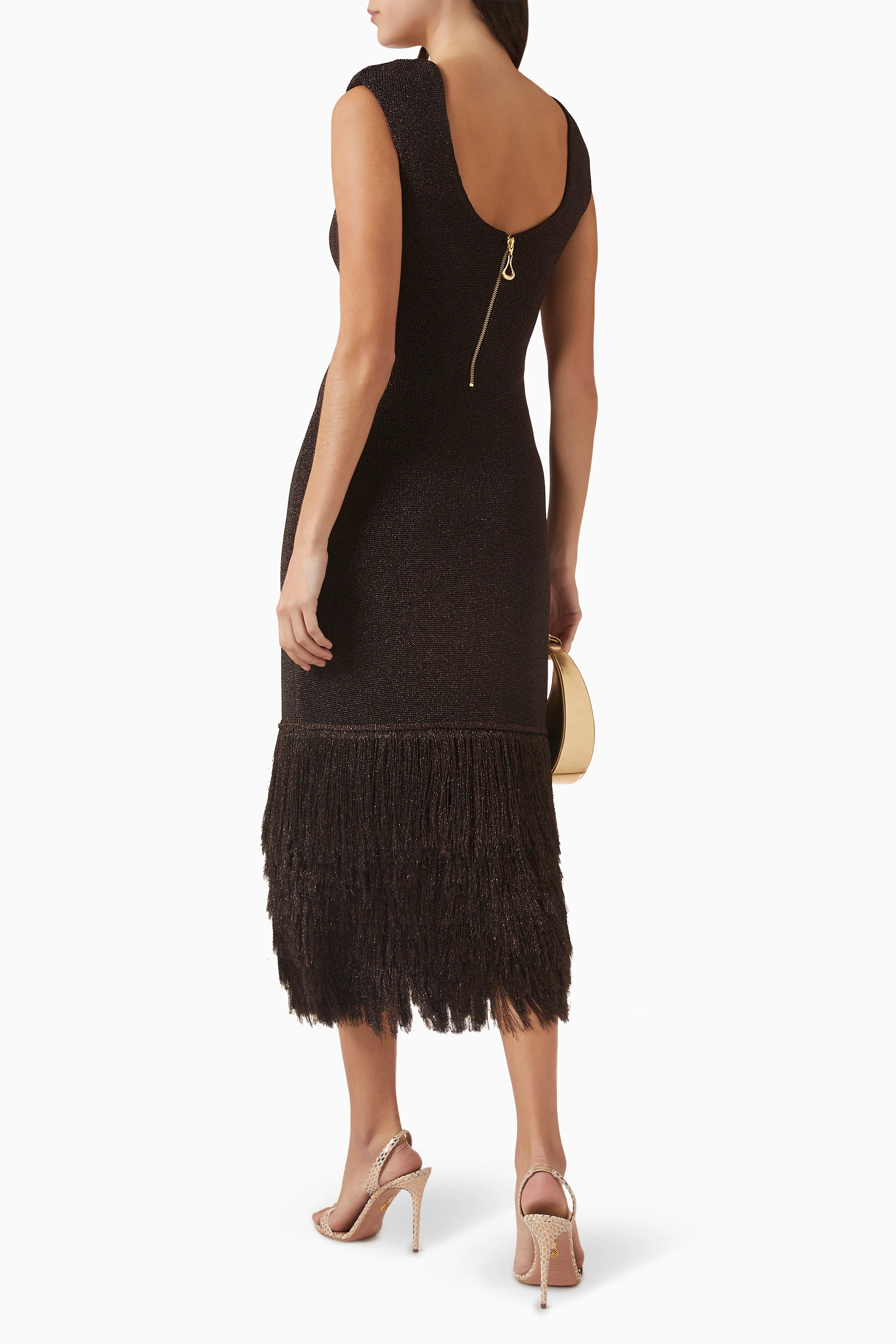 aje breeze knit midi dress Buy Brown For Women Online Maxi dress