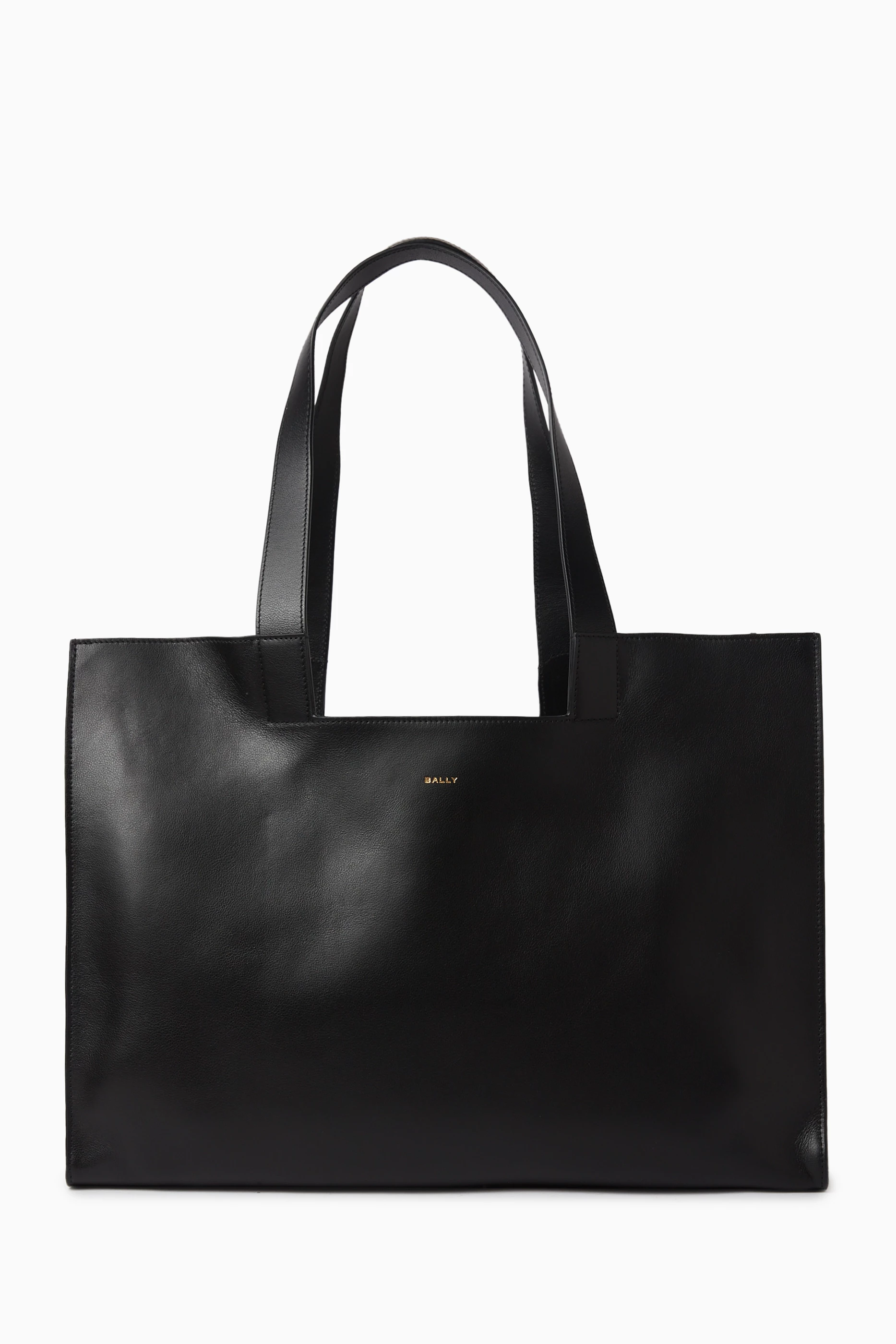 Buy Bally Black Easy Tote Bag in Leather For Women Online | Ounass