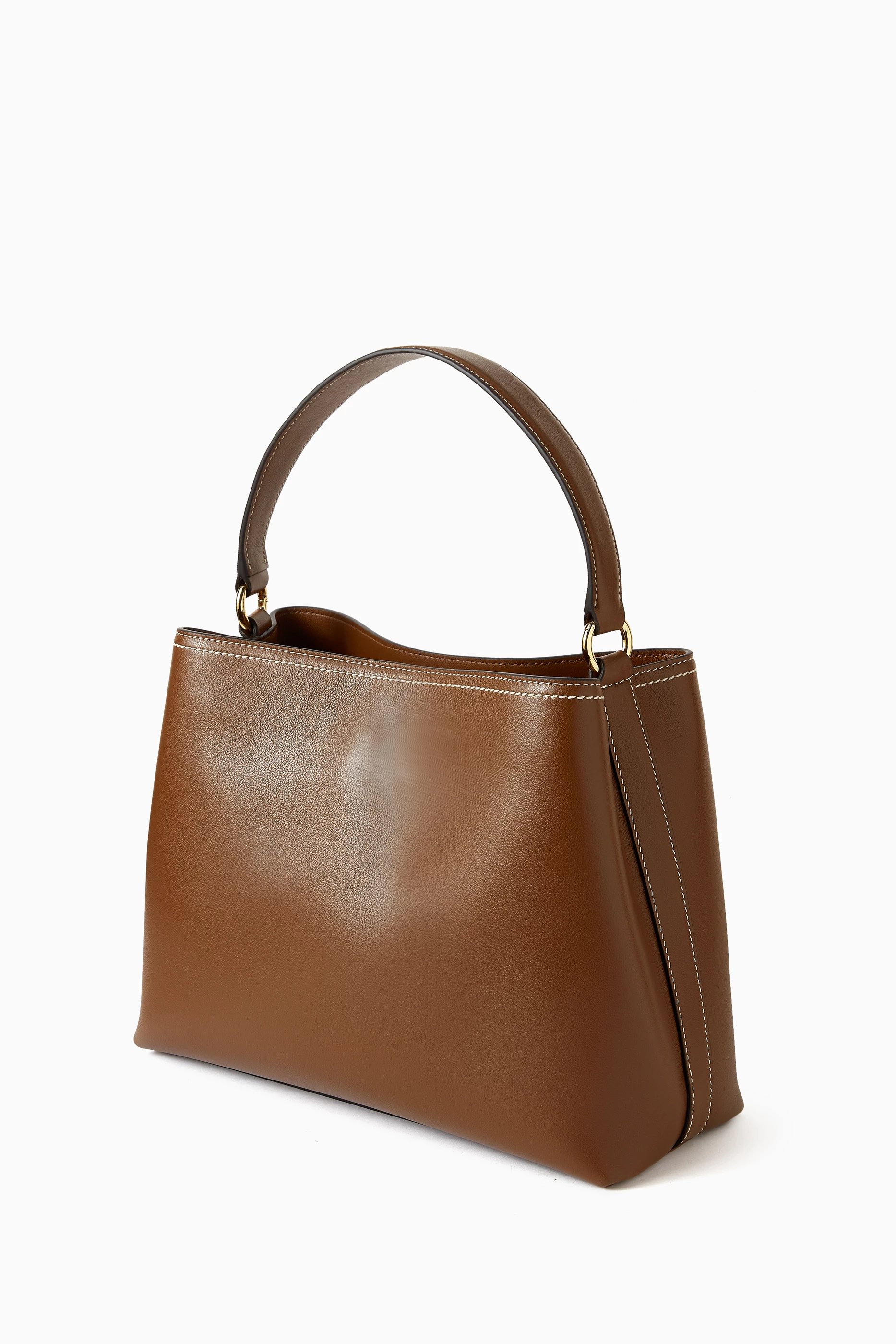 Buy Bally Brown Liv Top-handle Bag in Leather For Women Online 