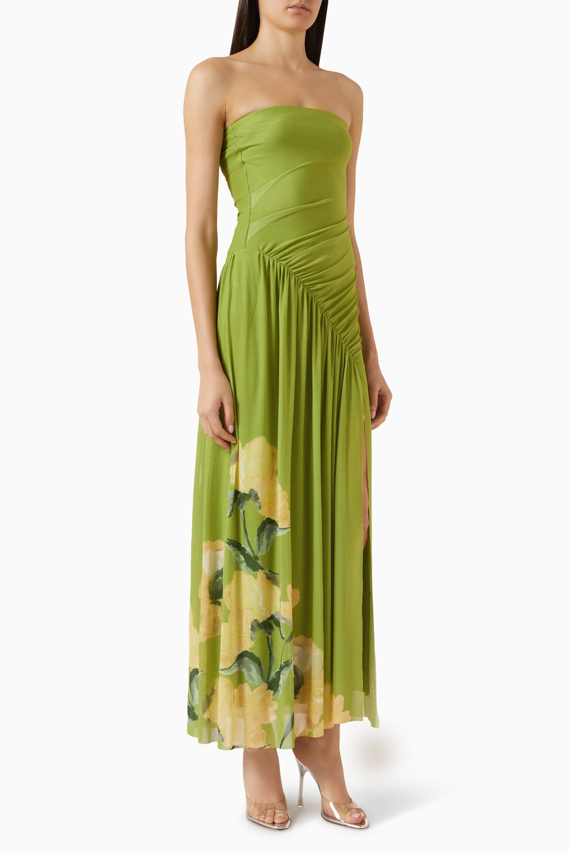 Buy Bec + Bridge Green Citrina Strapless Dress For Women Online | Ounass  Saudi