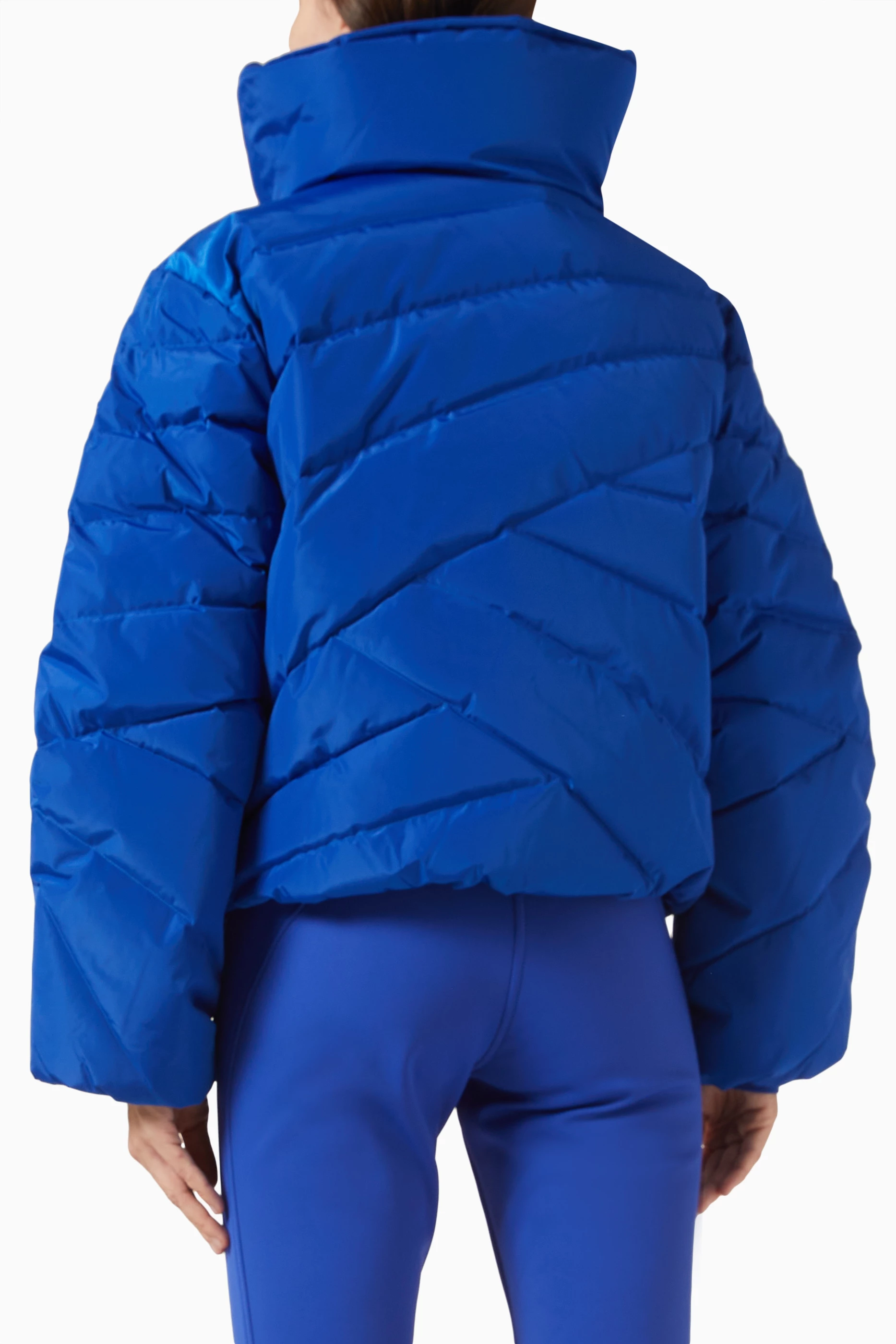 Buy GOLDBERGH Blue Liora Quilted Down Ski Jacket For Women Online