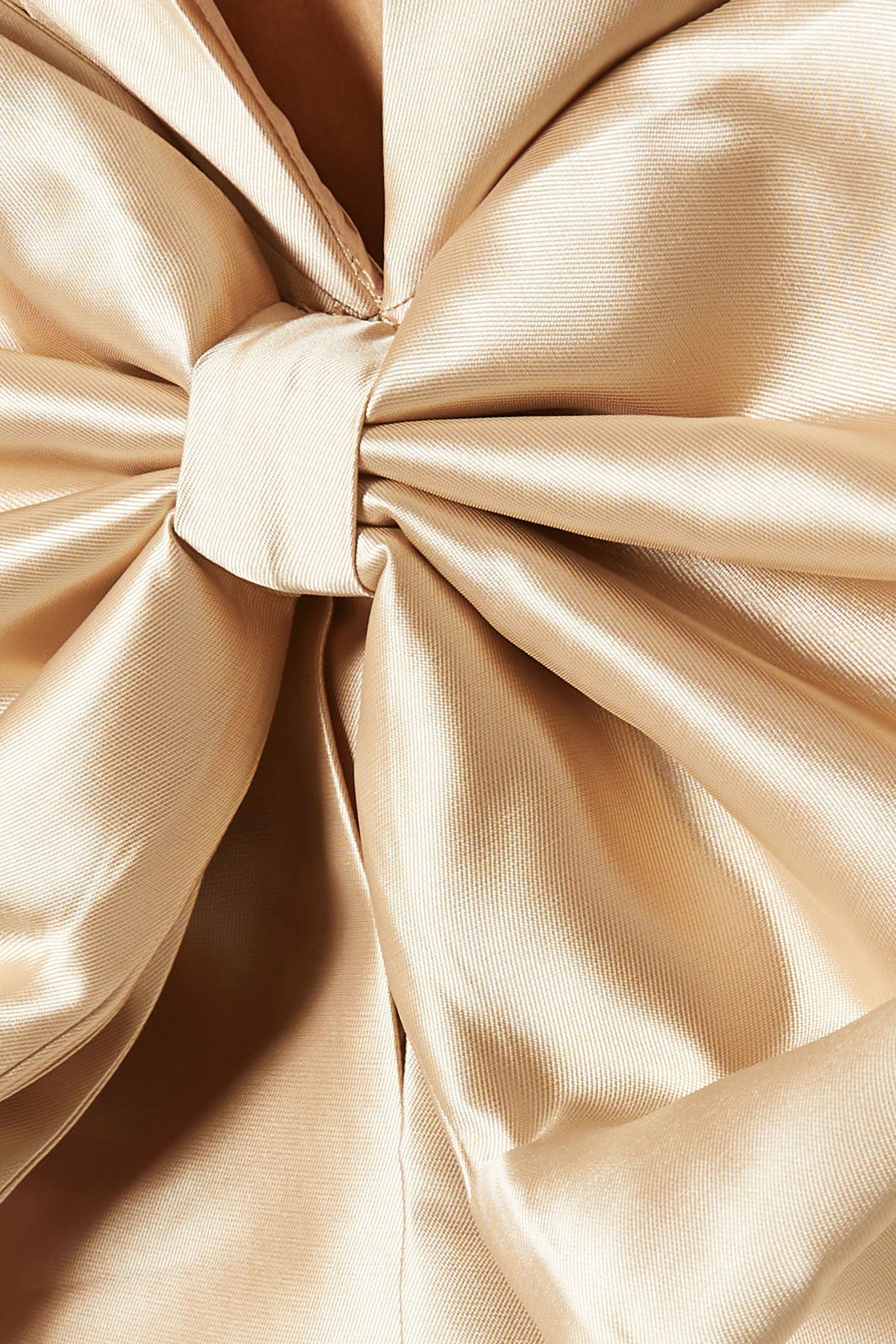 Buy ODD MUSE Gold The Ultimate Muse Bow Mini Dress For Women Online |  Ounass Saudi